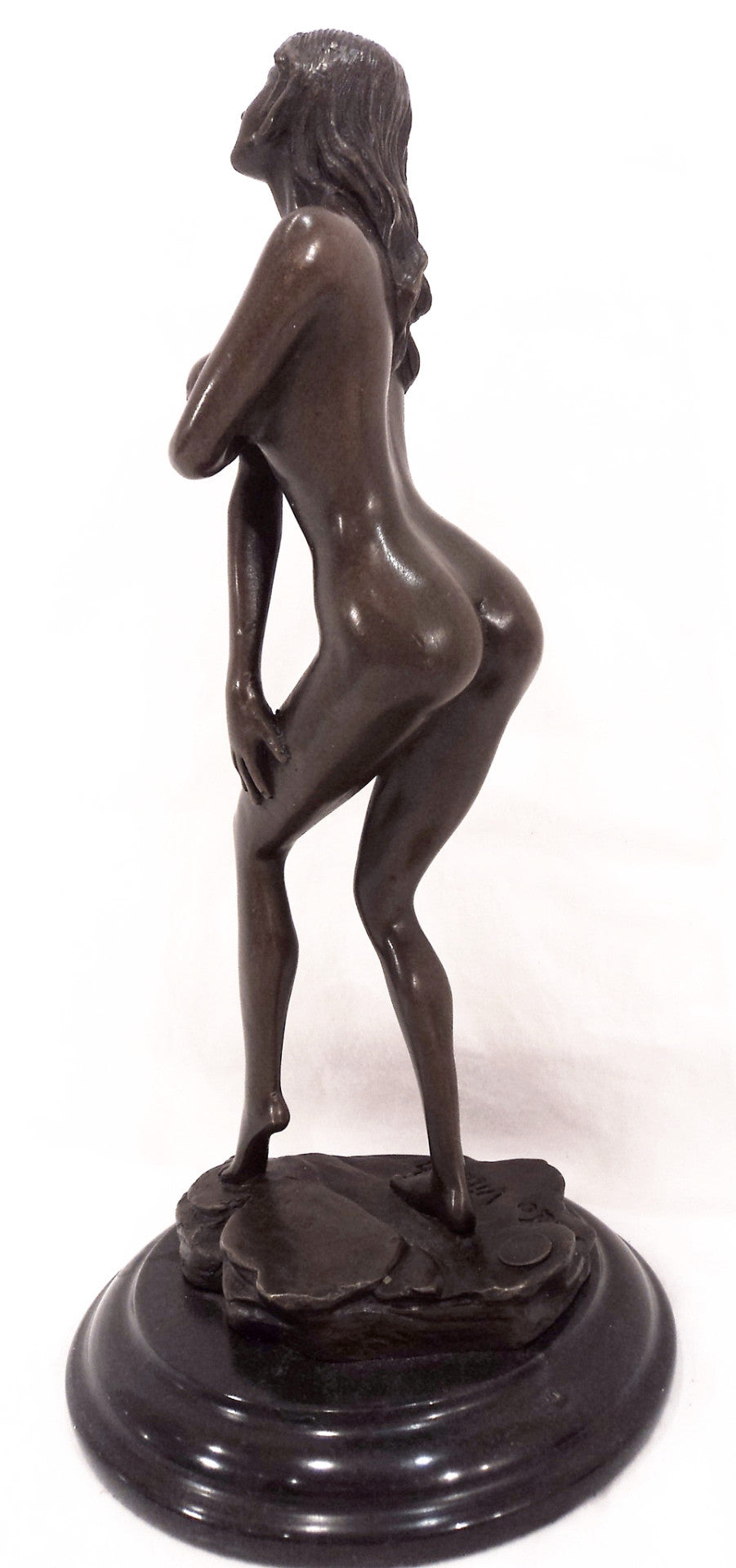 Nude Female Bronze Sculpture Aldo Vitaleh