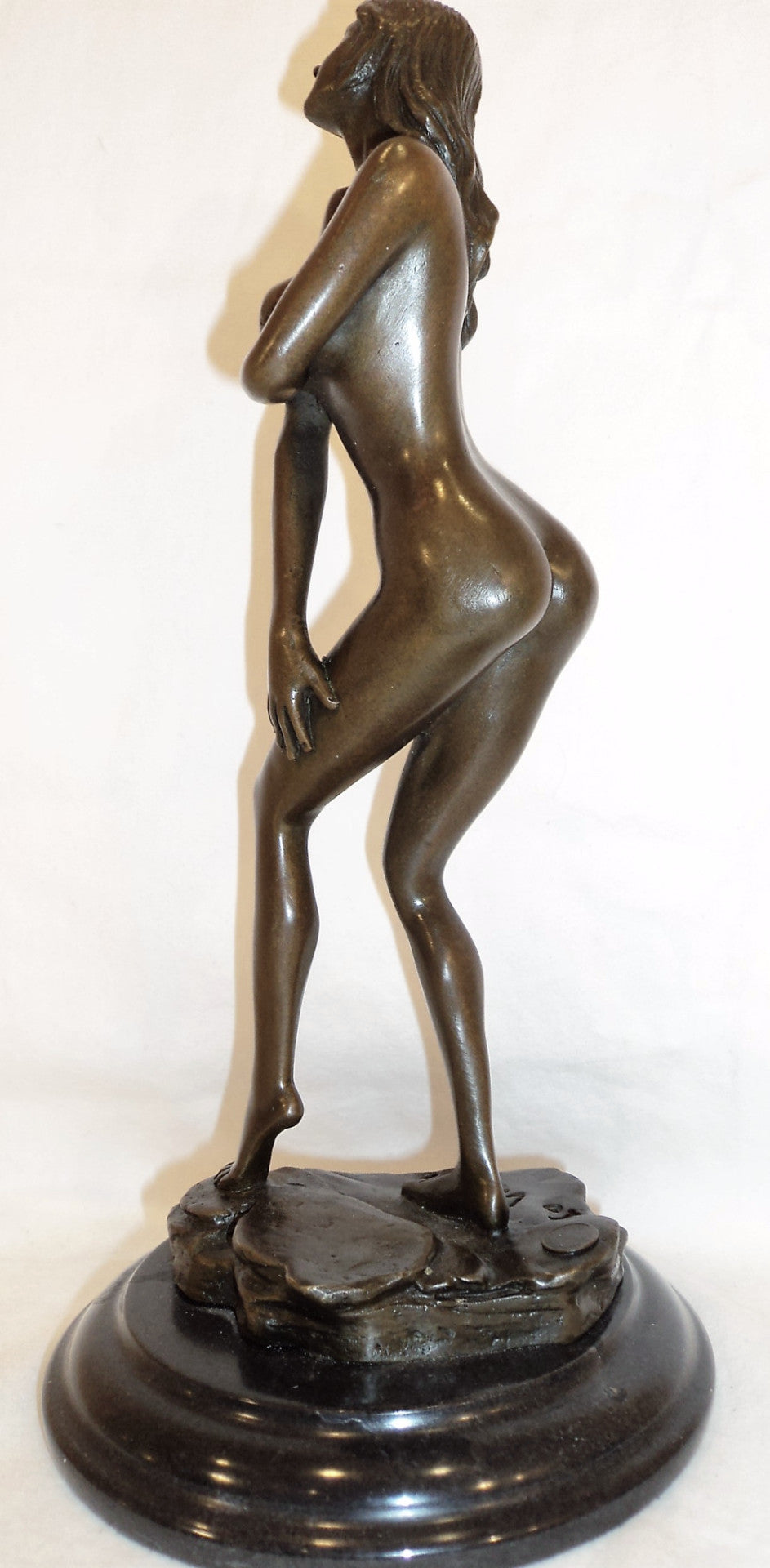 Nude Female Bronze Sculpture Aldo Vitaleh