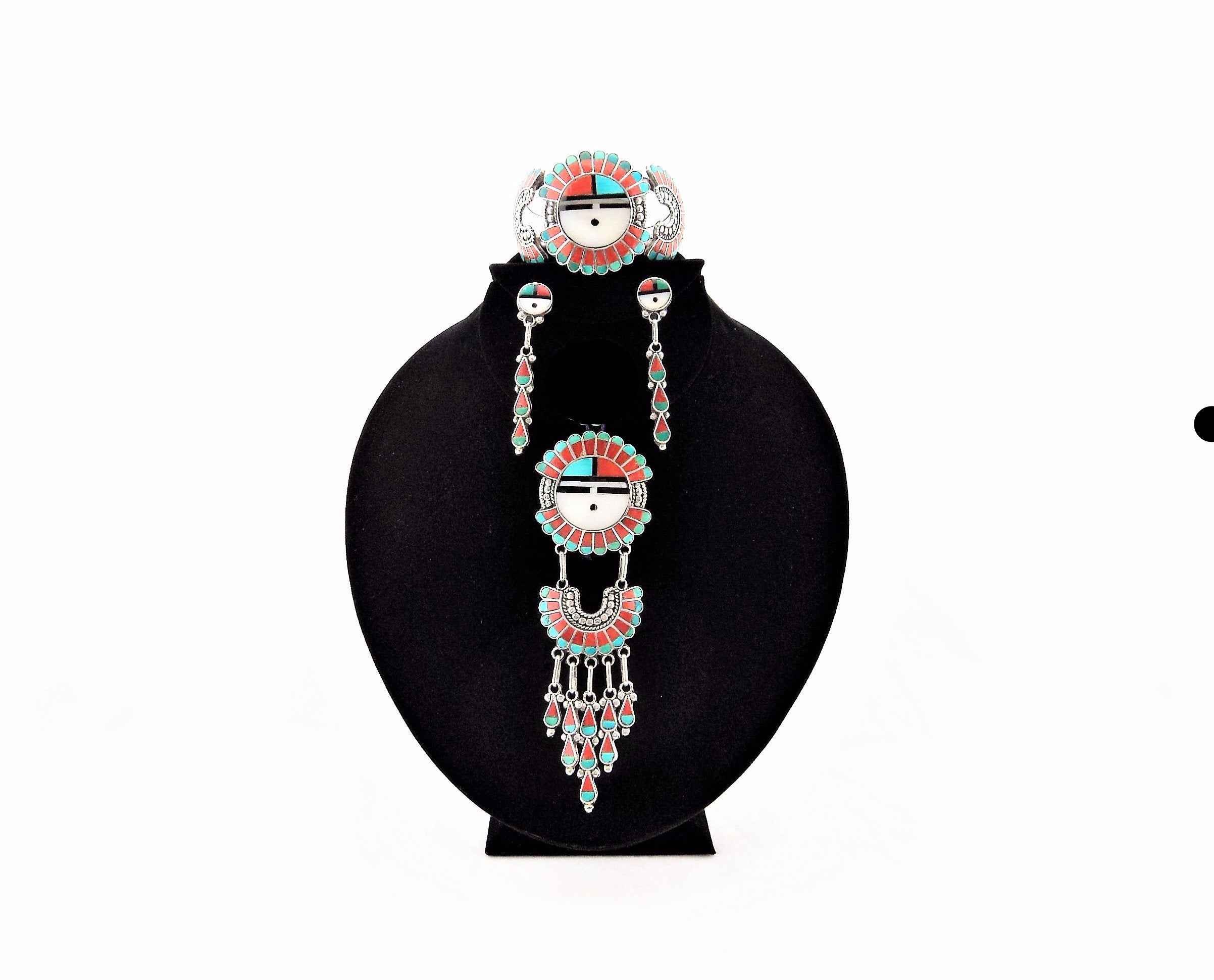 Roger and Lela Cellicion Zuni Jewelry Suite