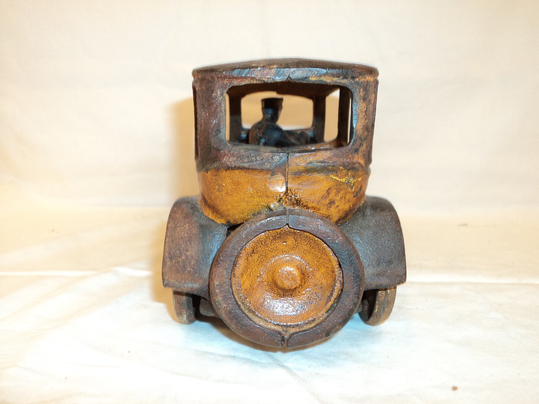 Vintage Cast Iron Toy Arcade Cab