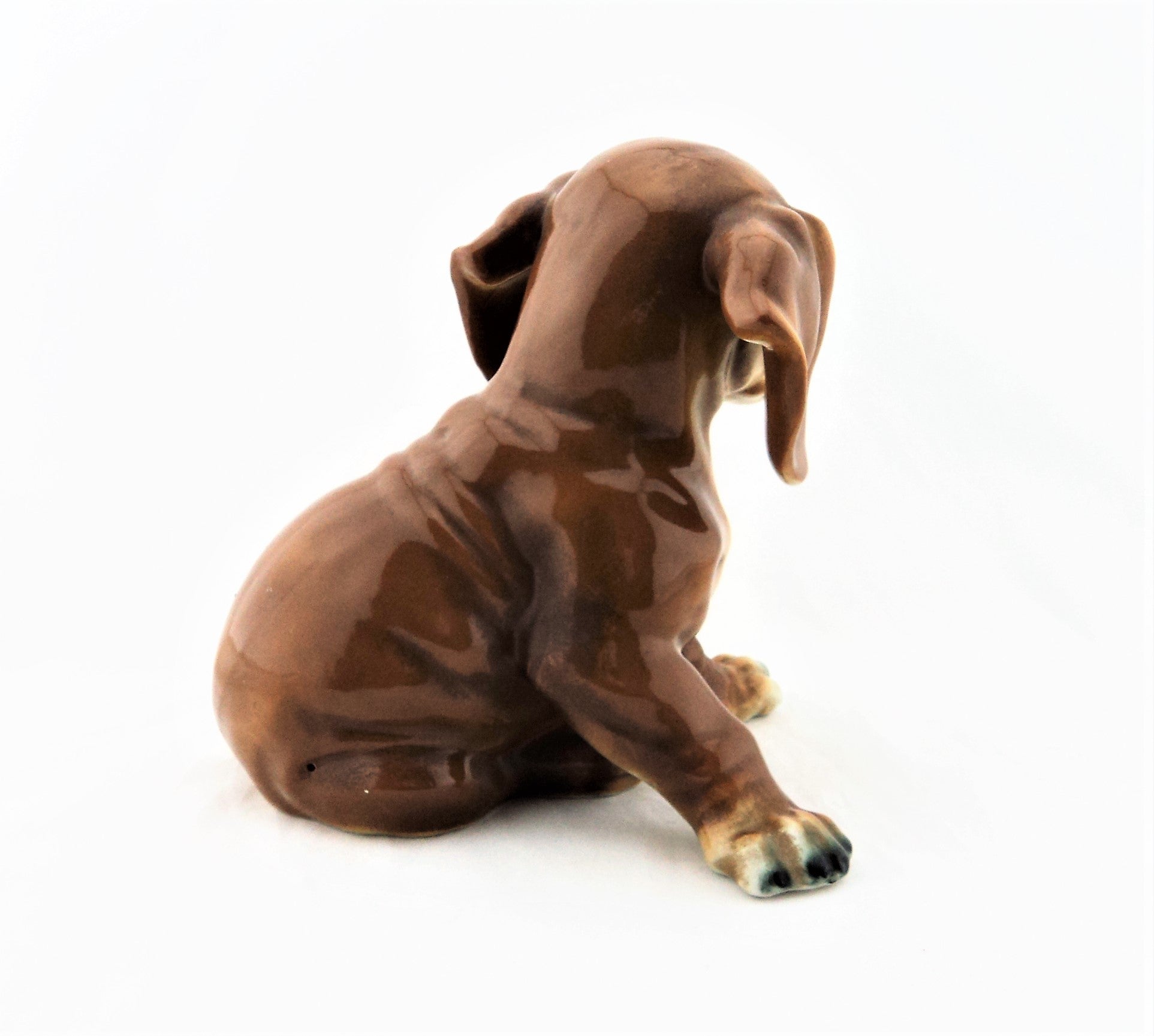 Vintage Puppy Porcelain Figurine
