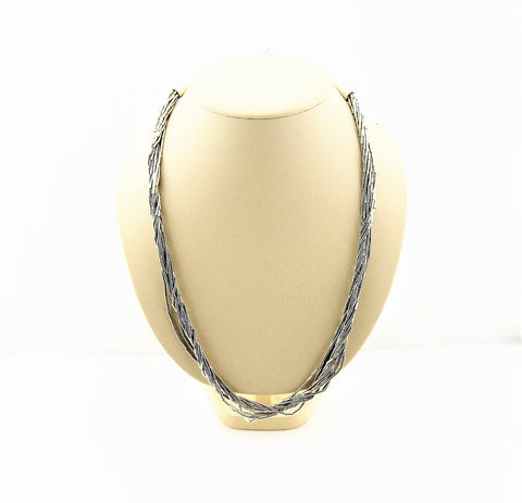 Liquid Silver Necklace