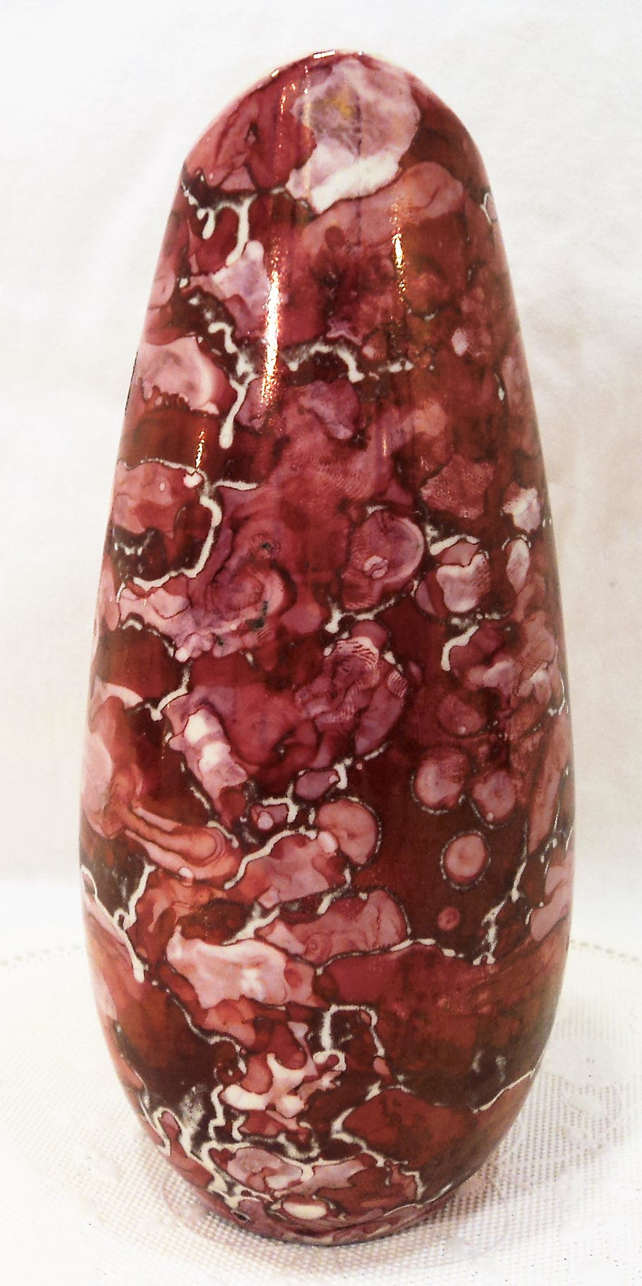 Vintage McCoy Scarlet Cascade Vase