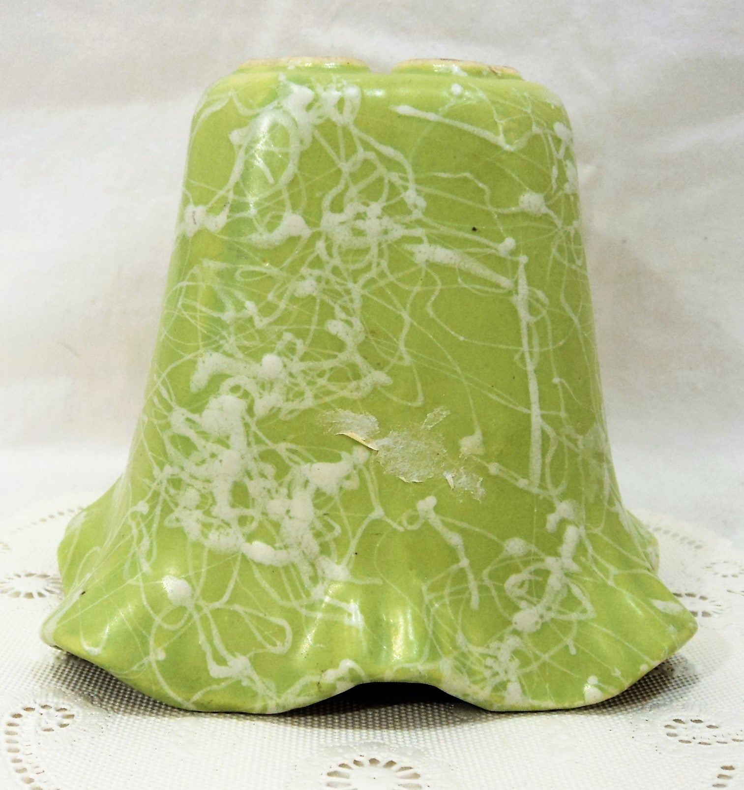 Vintage Green Shawnee Planter