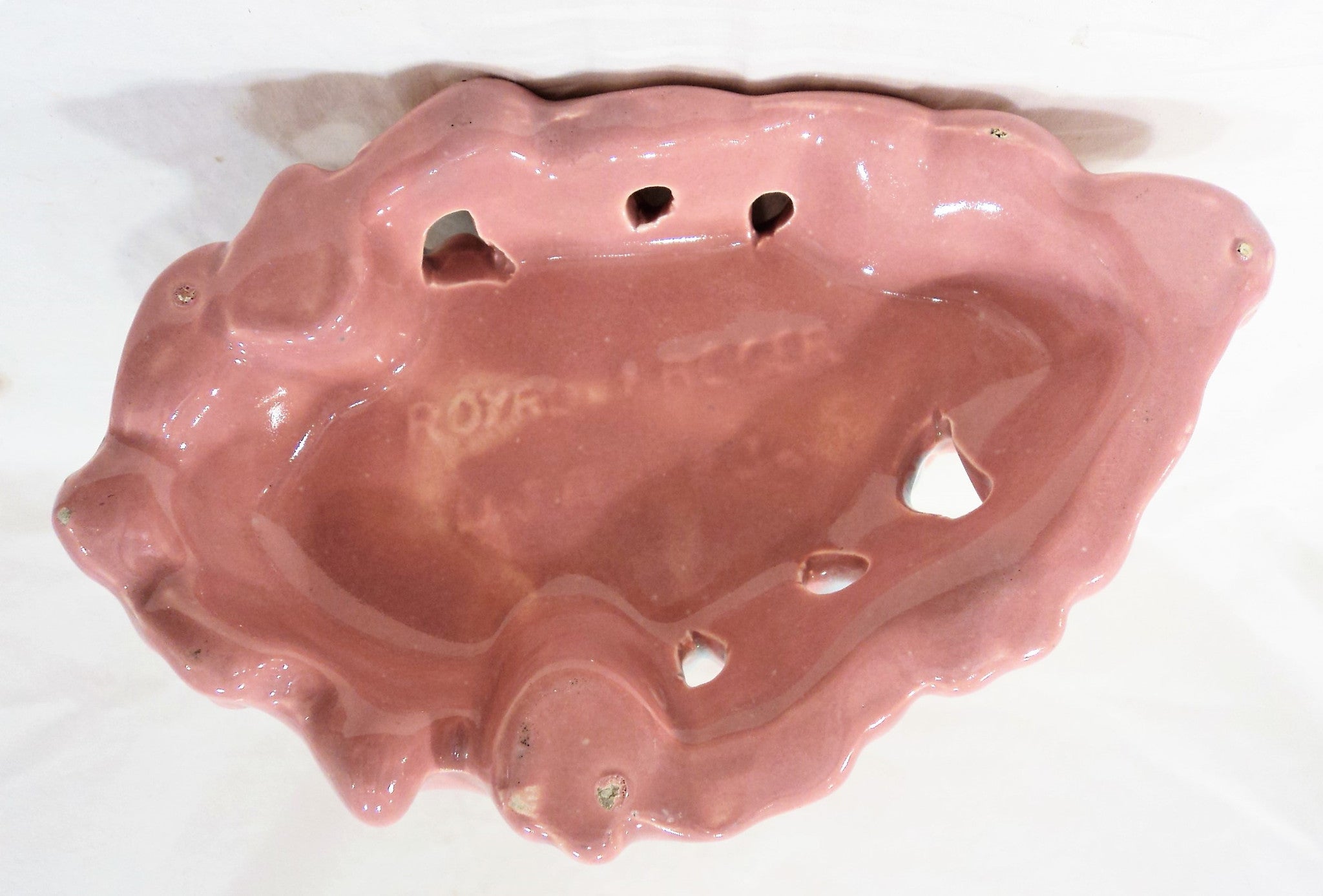 Royal Haeger Art Pottery Swan Pair