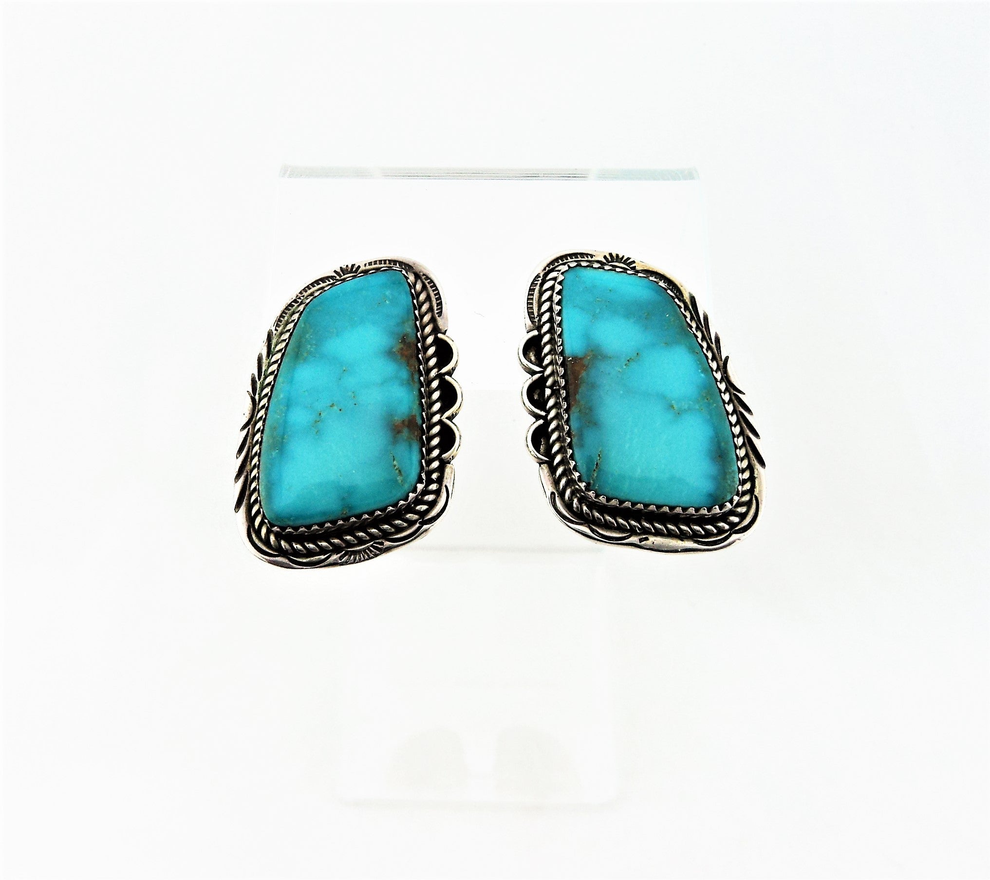 Sterling Silver and Turquoise Earrings