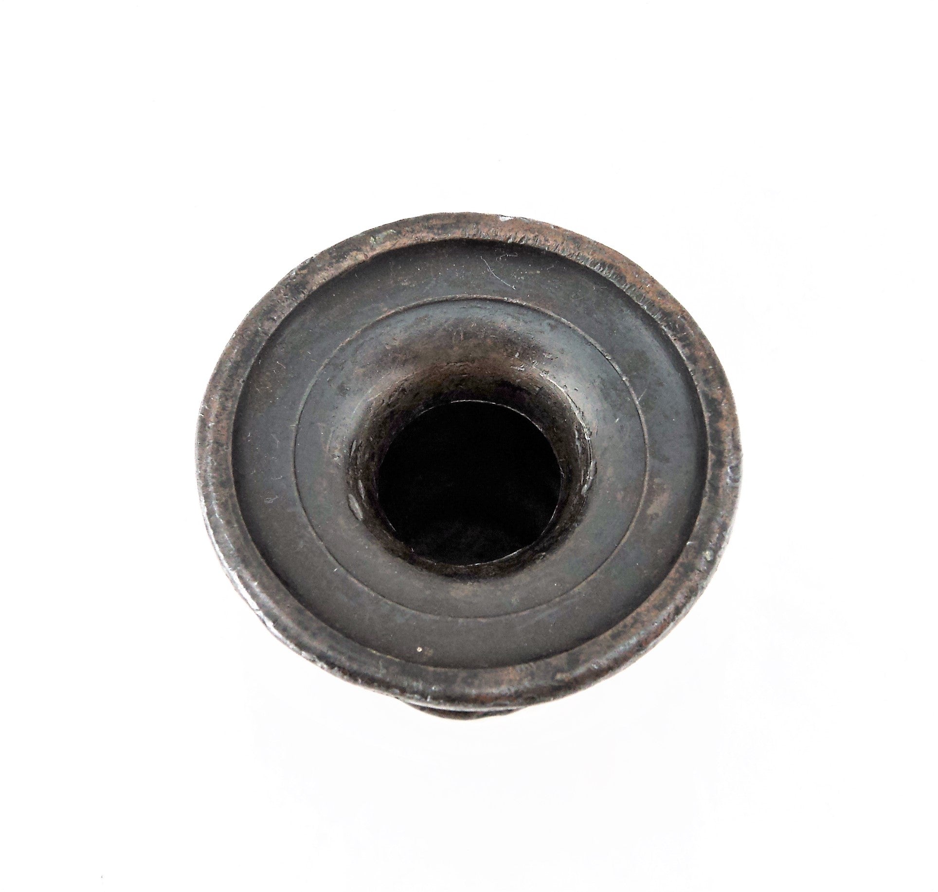 Antique Miniature Bronze Vase