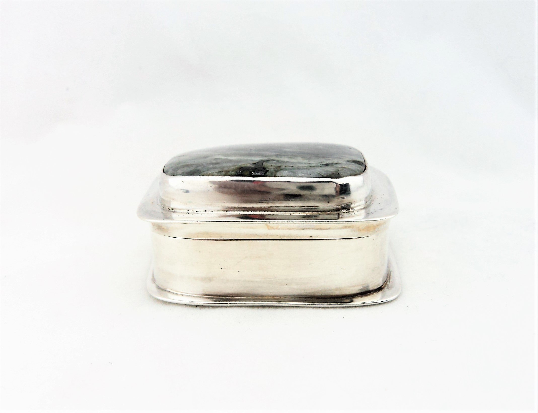 Sterling Silver Labradorite Trinket Box