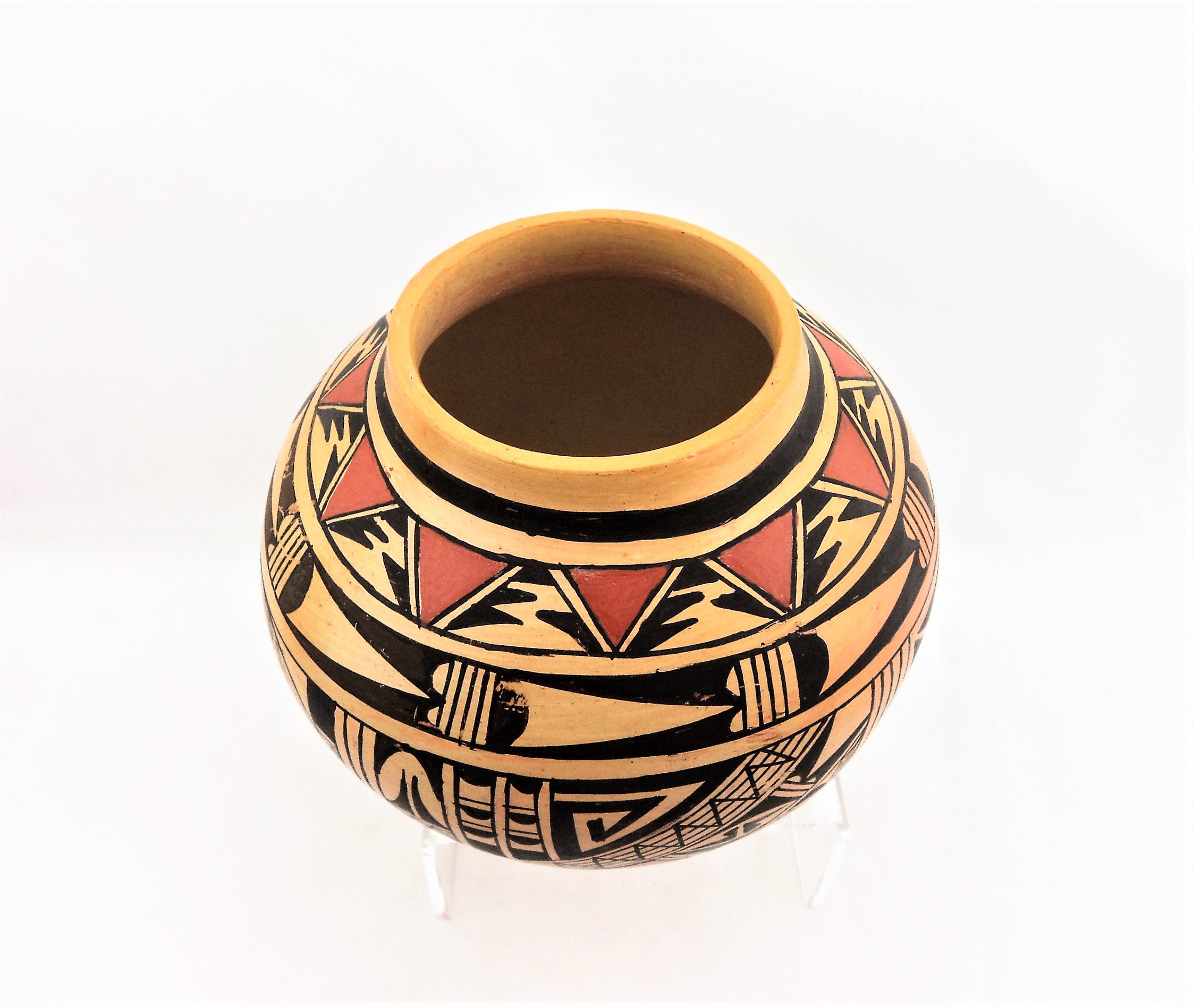Emma Naha Hopi Pueblo Sikyatki Pottery Bowl