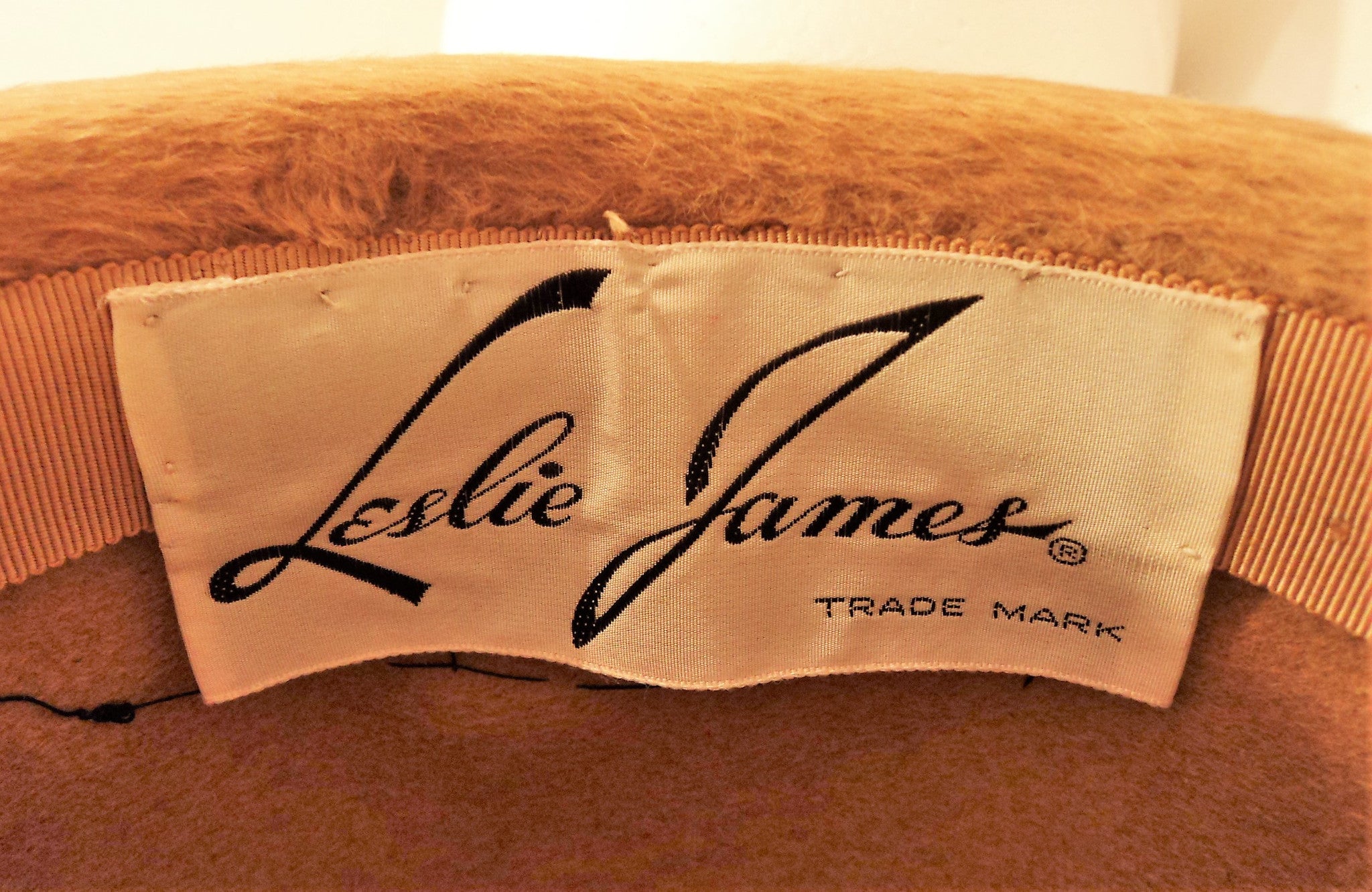 Vintage Leslie James Fur Hat