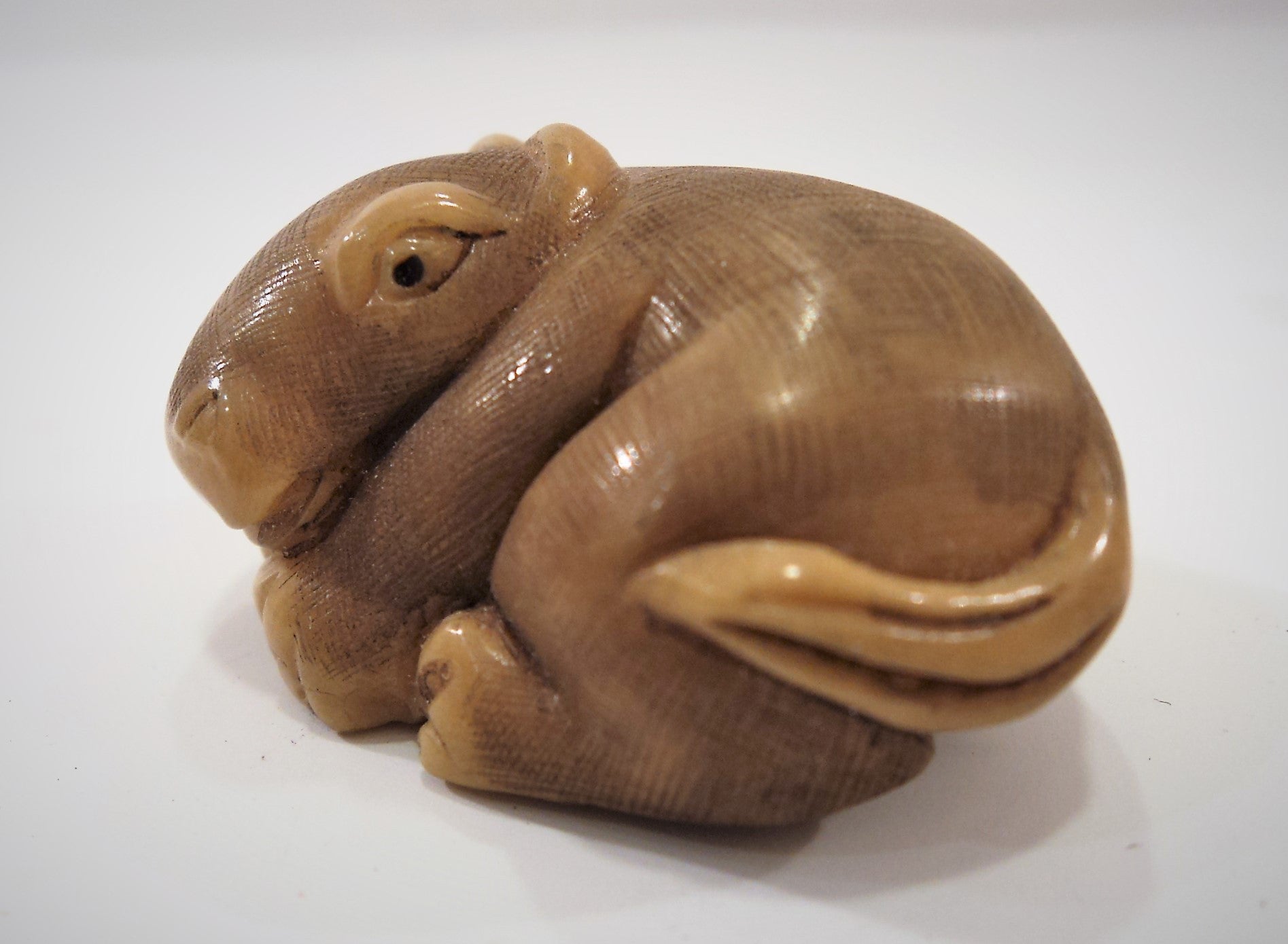 Edison Begay Hippo w/ Sterling Silver Stand