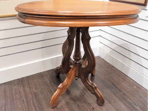 Victorian Walnut Oblong Table