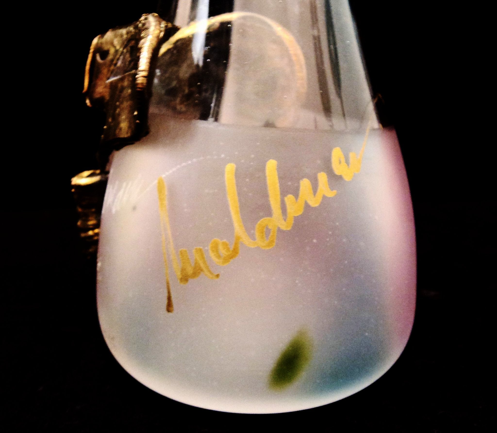 Signed Art Glass Vase