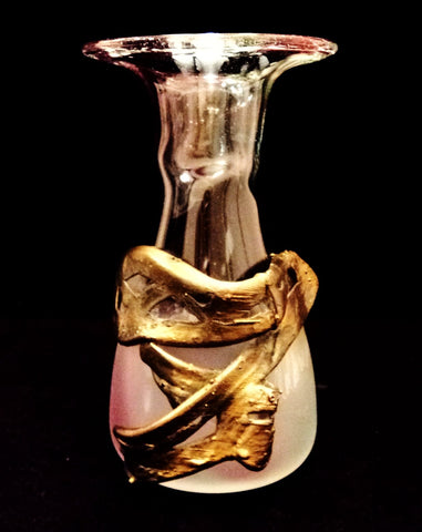 Signed Art Glass Vase