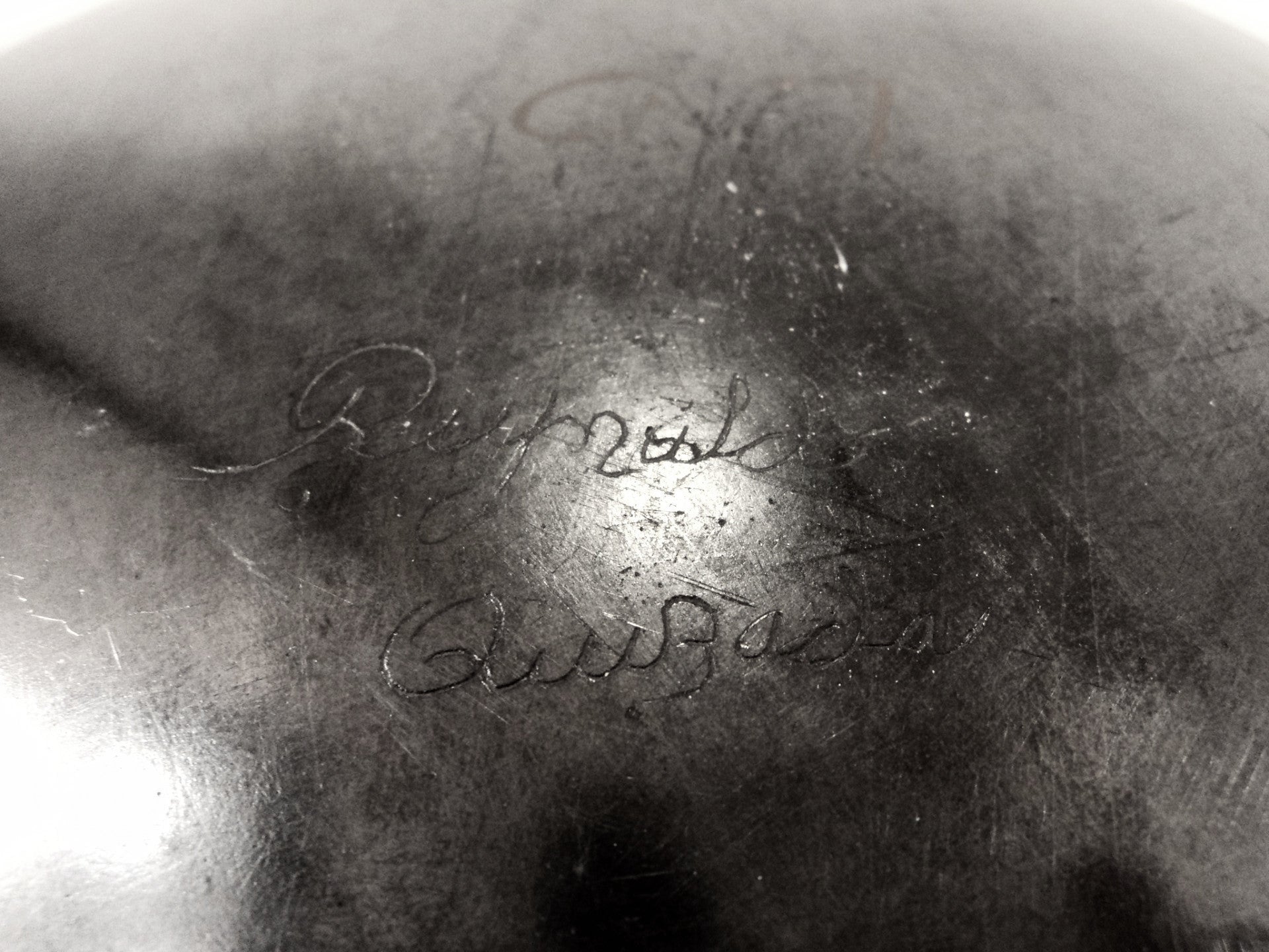 Mata Ortiz Blackware Pottery Bowl