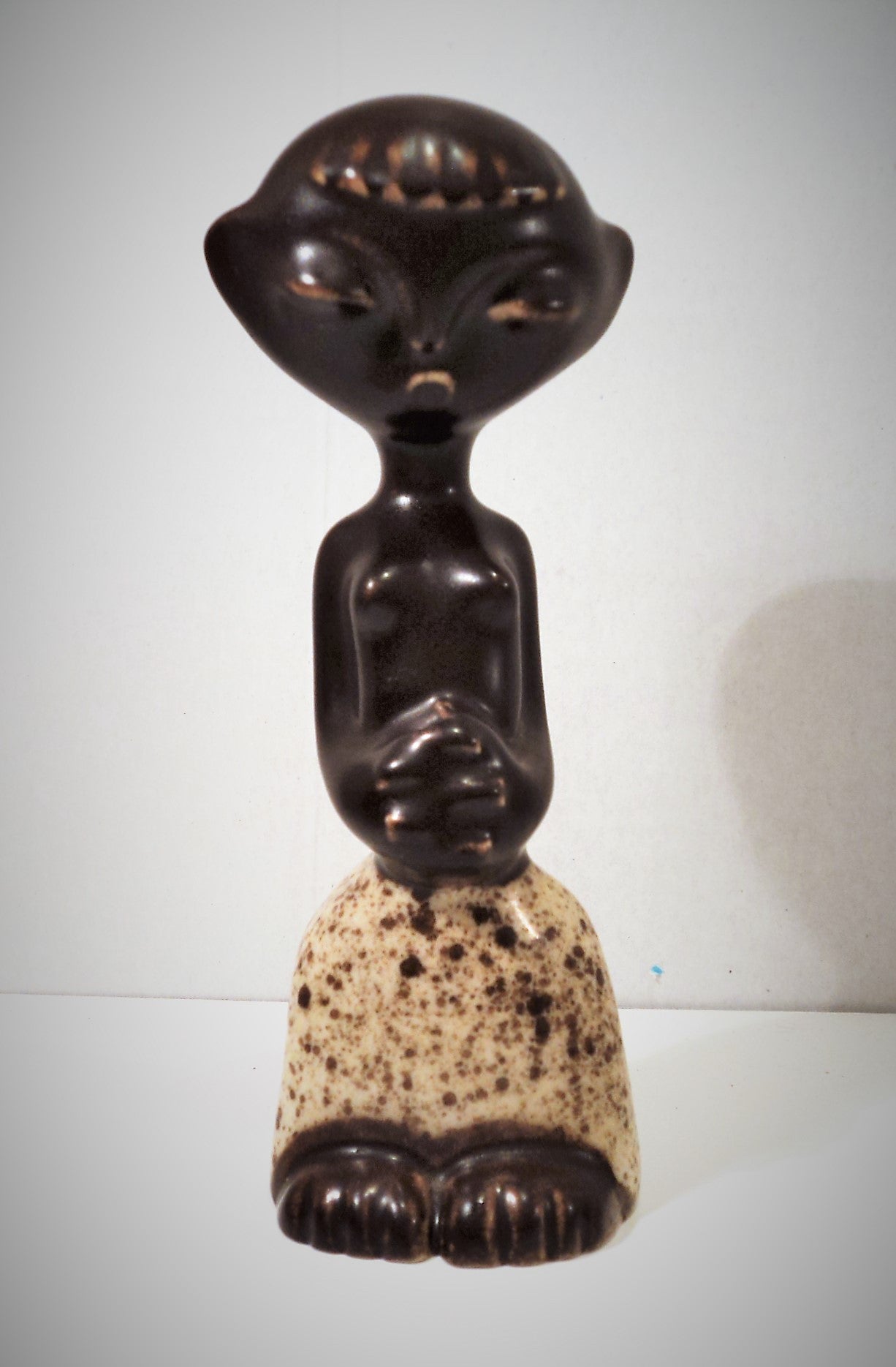 Mid-century Modern Howard Pierce Tiki Couple Figurine