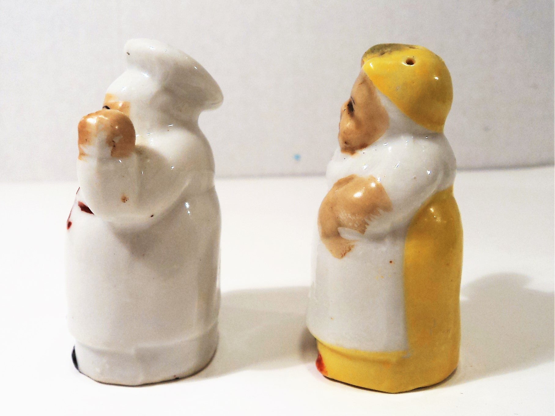 Black Americana Mammy and Chef Salt and Pepper Shaker Set