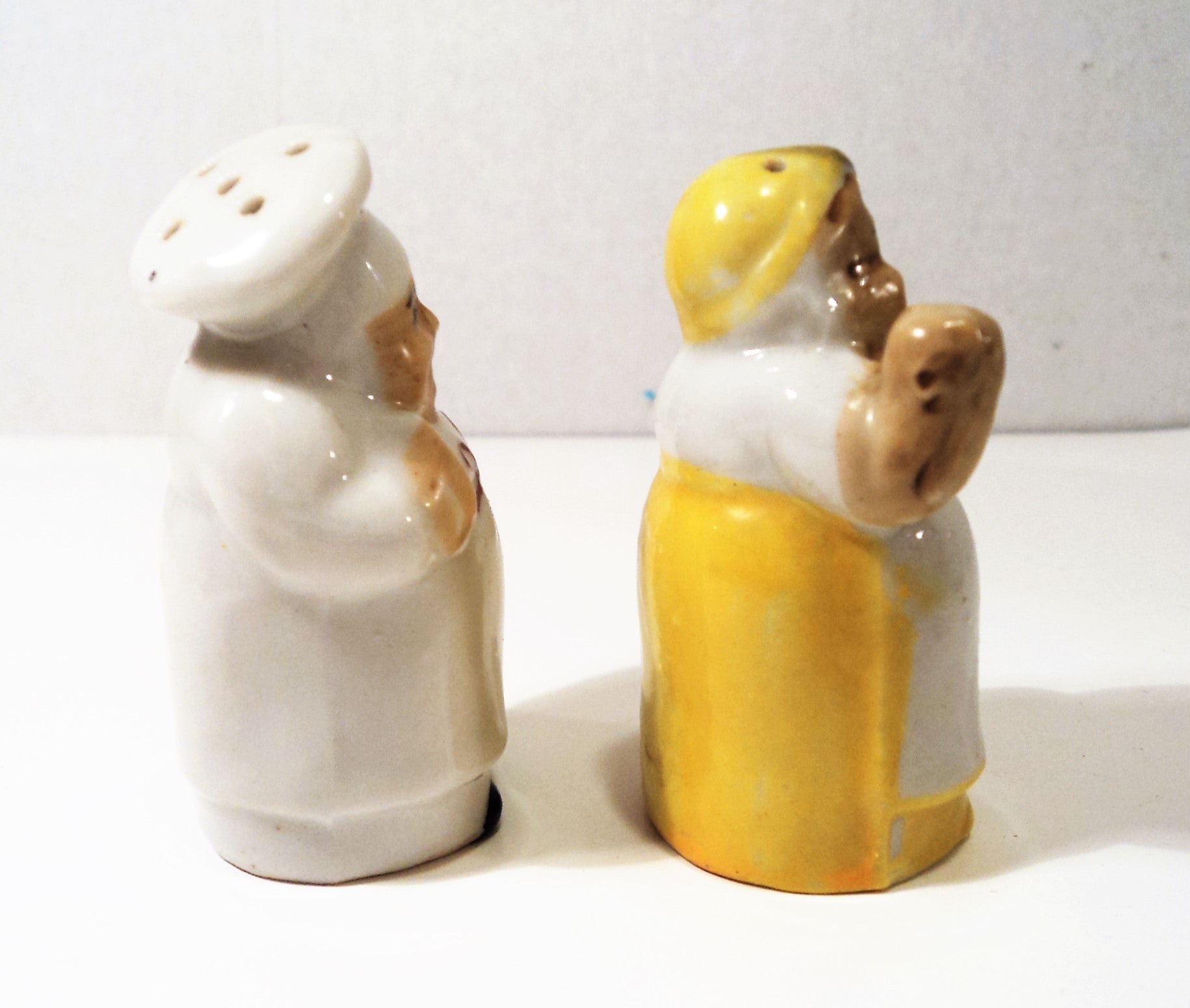 Black Americana Mammy and Chef Salt and Pepper Shaker Set