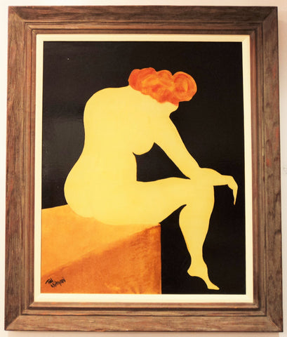 Female Nude Figural Painting