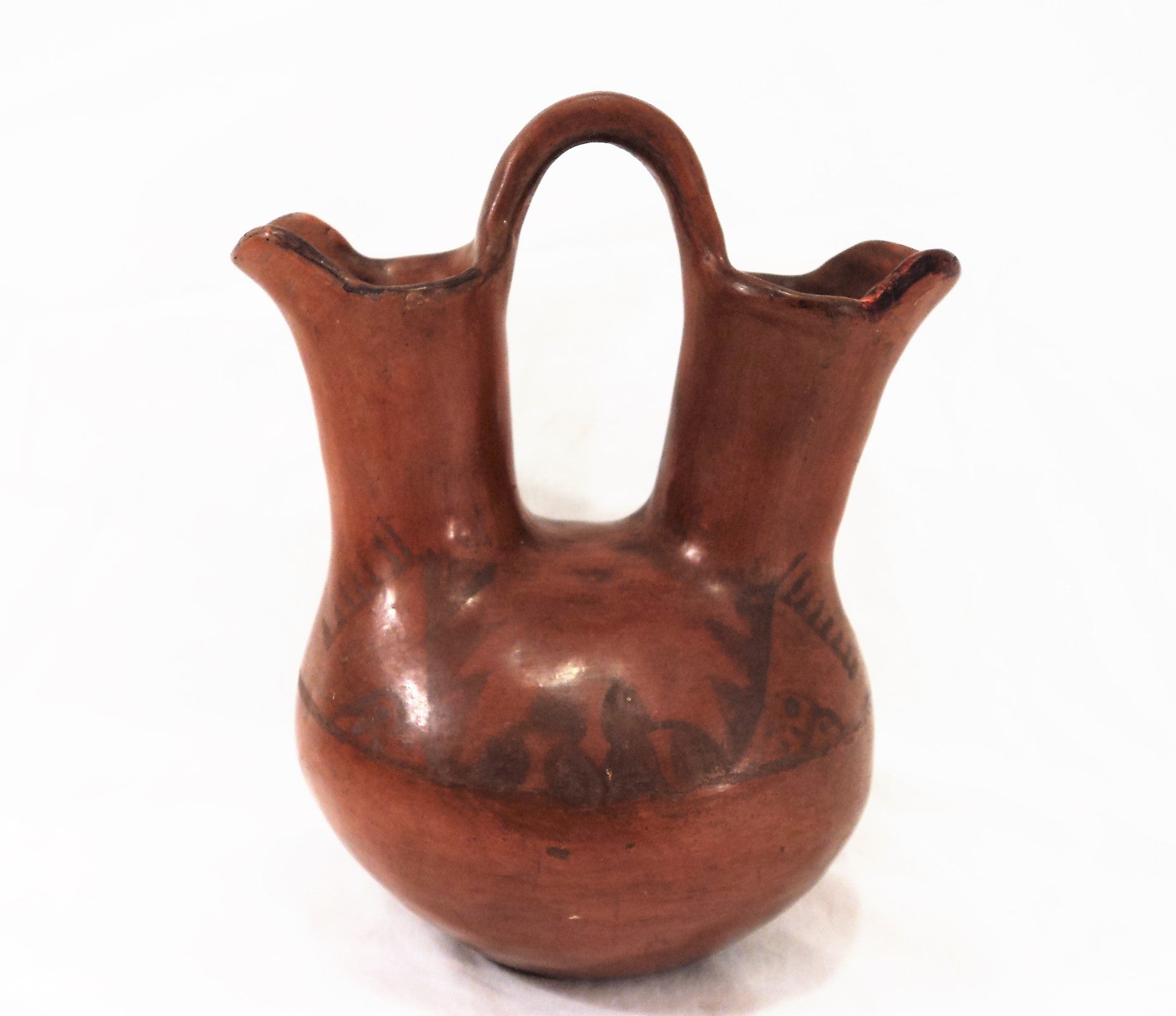 San Idefonso Circa 1920s Wedding Vase