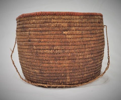 19th C. Washington State Native American Carrying Basket