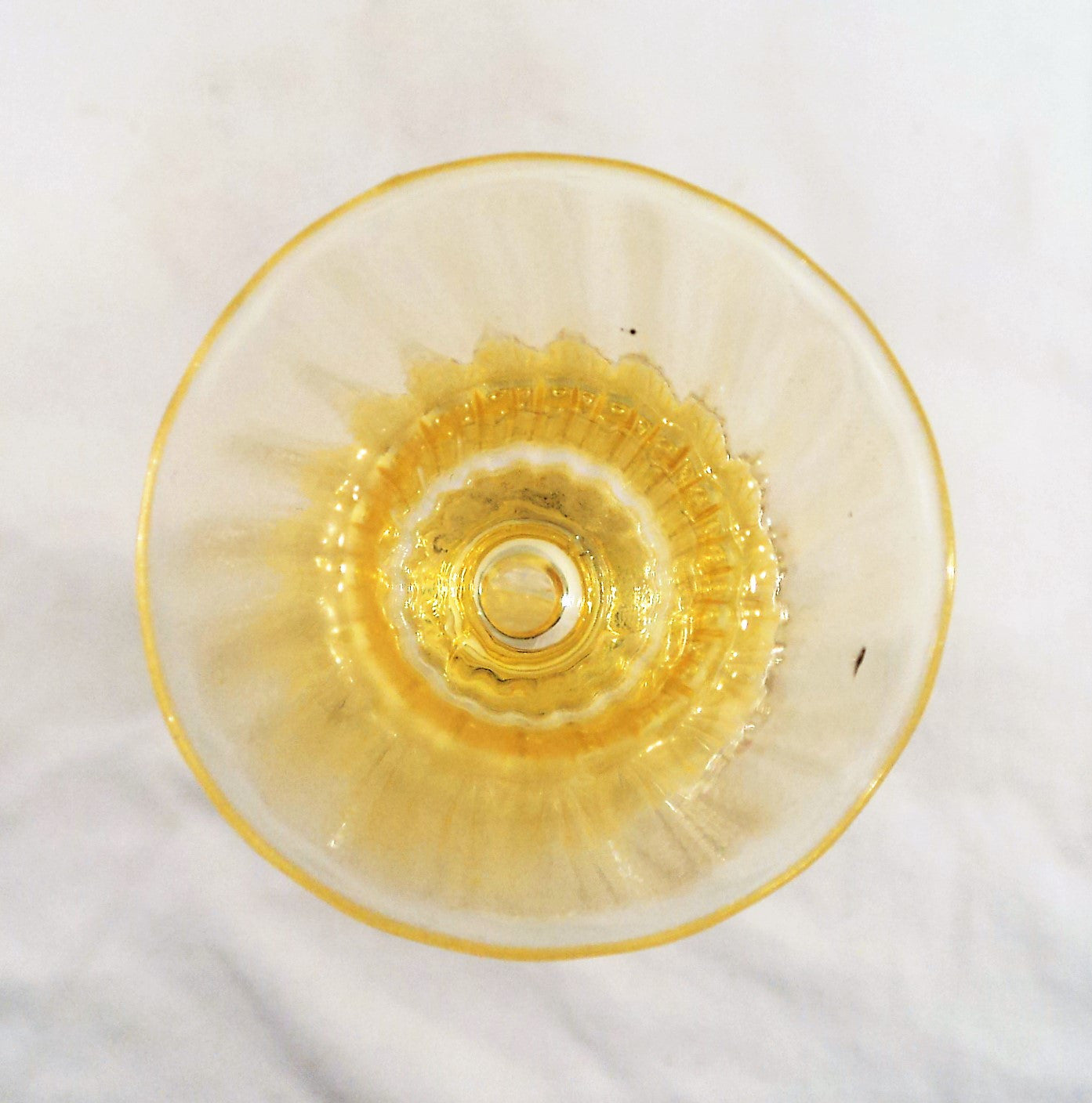 Victorian Light Yellow Vase