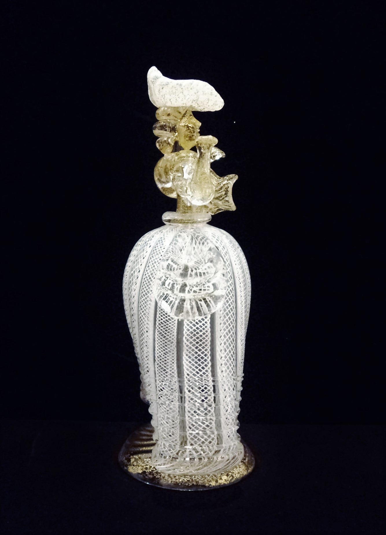 Vintage Murano Italy Venetian Art Glass Female Figurine