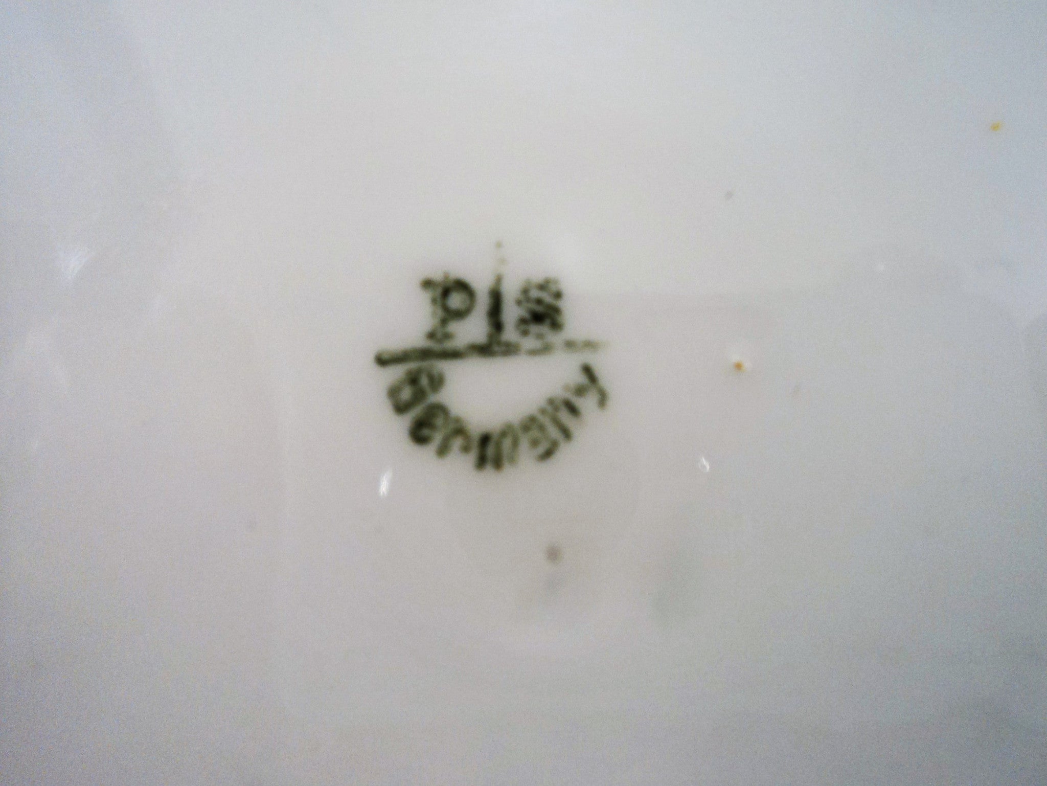 PS Germany Sorau Porcelain Plate