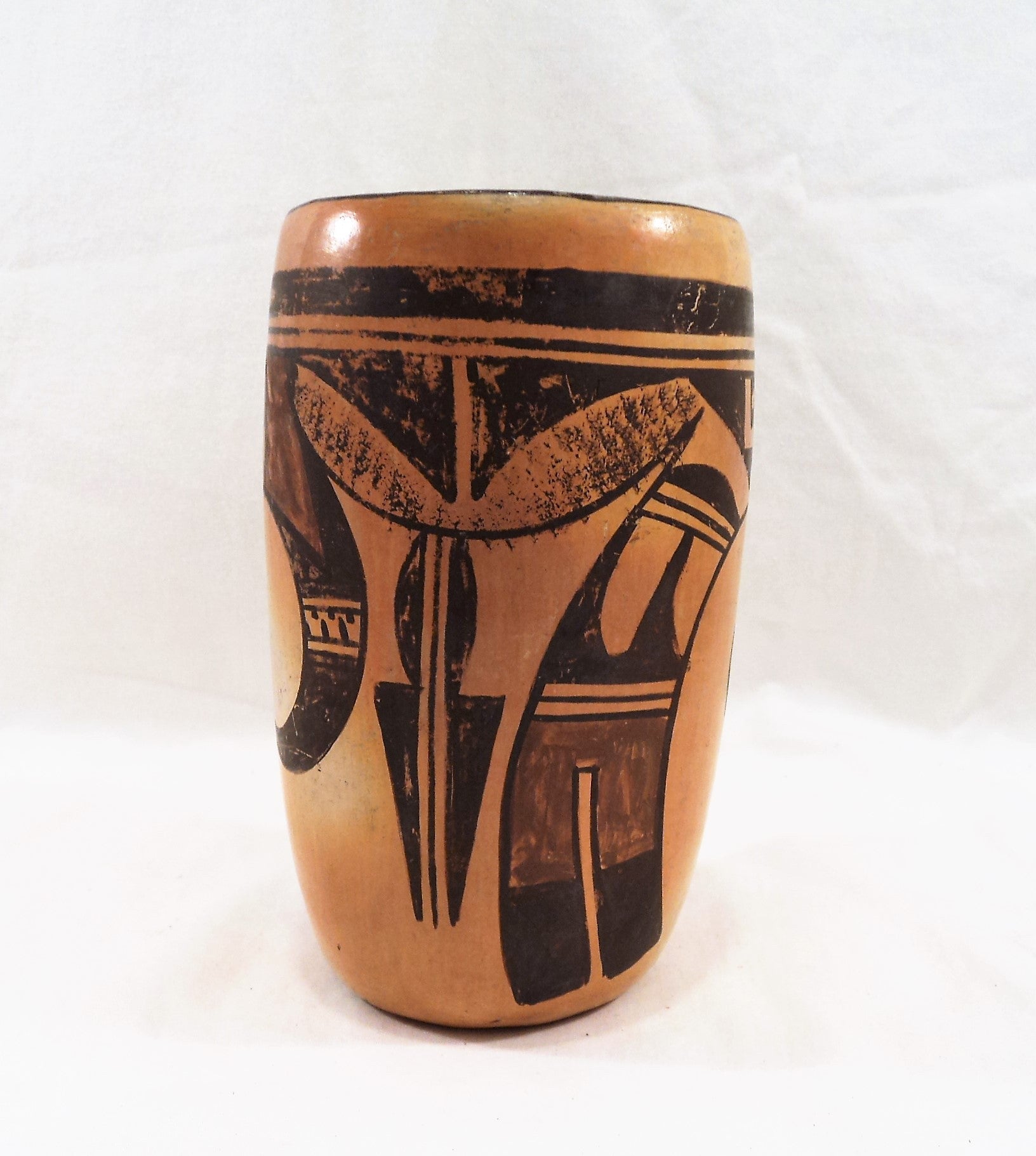 Nellie Nampeyo Cylindrical Vase Pottery 1920s