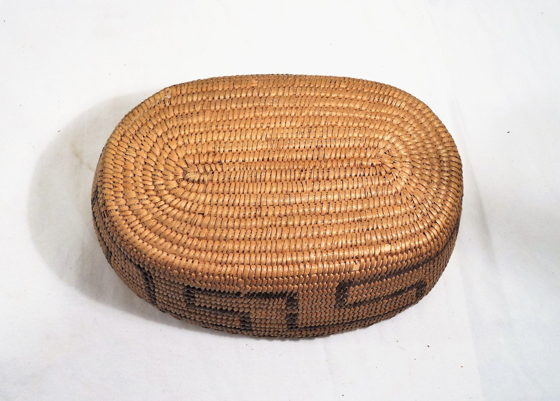 1890s Hand-woven Pima Oval Basket