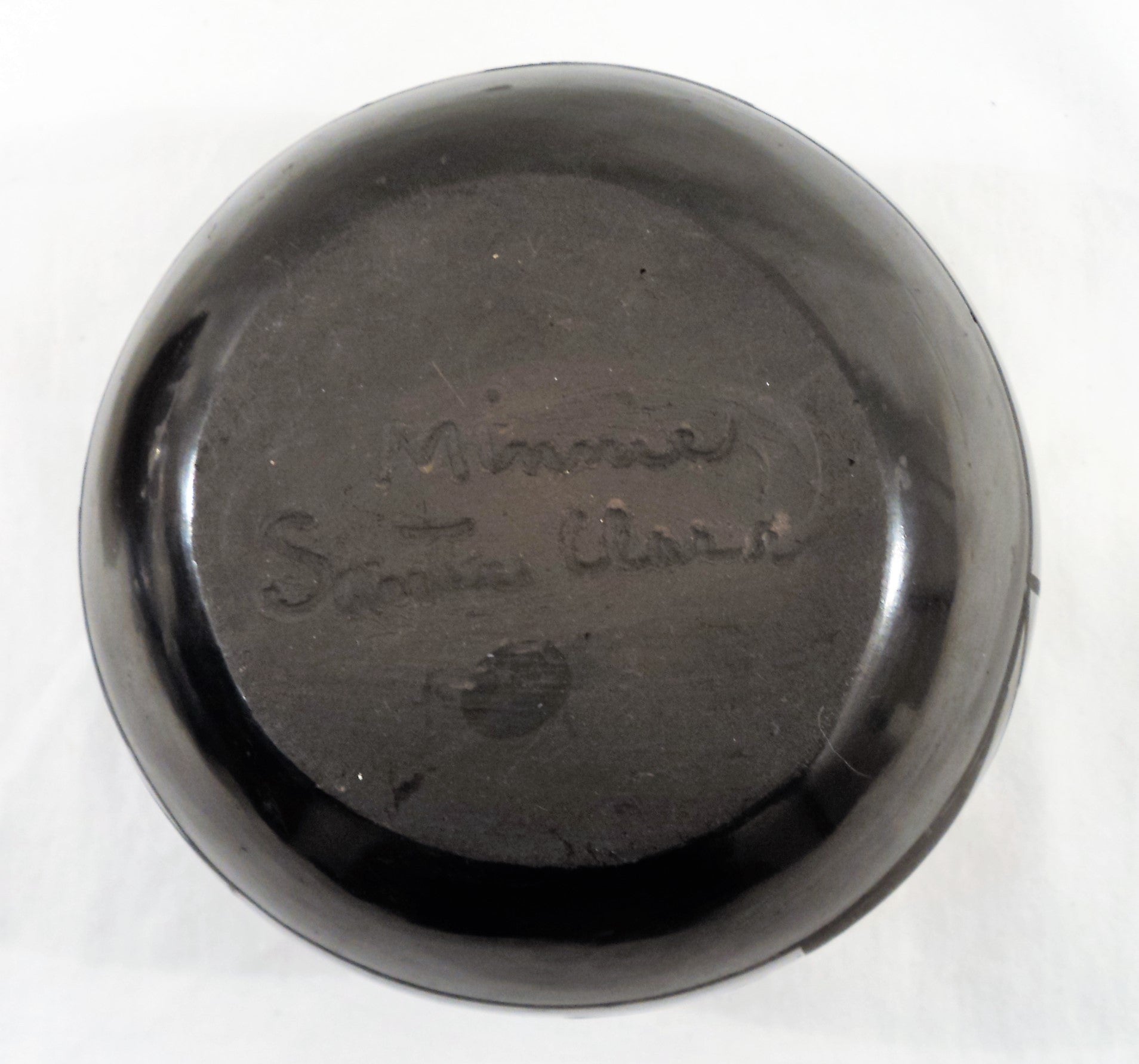 Native American Indian Santa Clara Pueblo Blackware Pottery