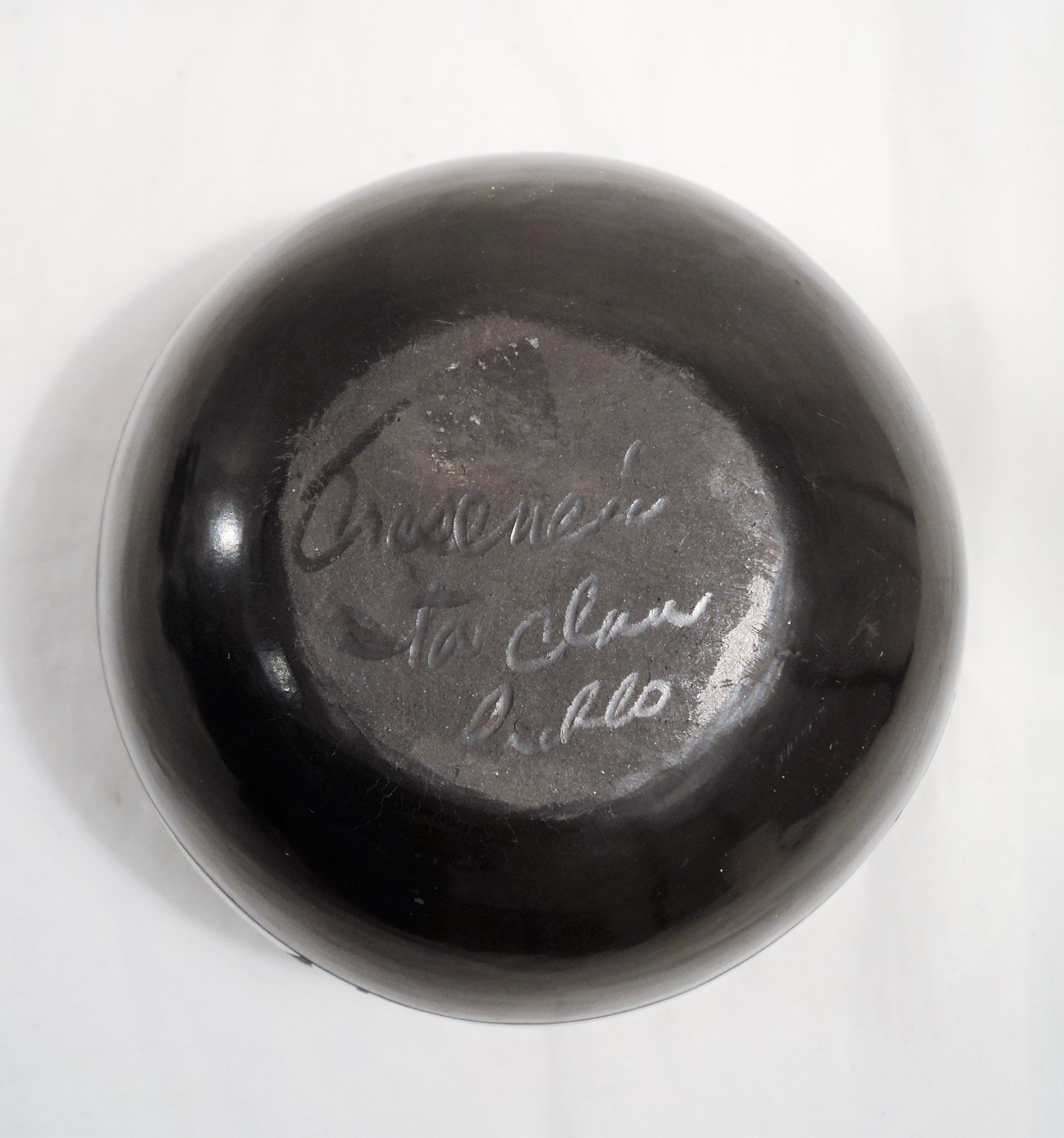 Native American Santa Clara Pueblo Blackware Pottery