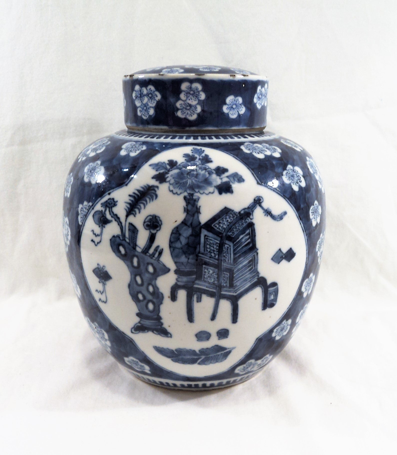 Signed Chinese Porcelain Ginger Jar
