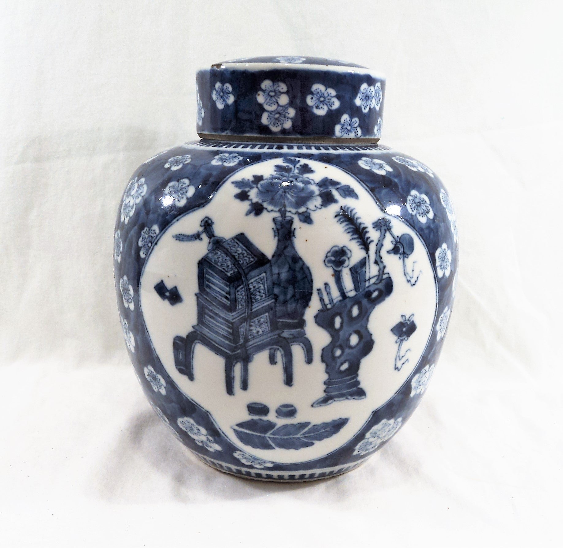 Signed Chinese Porcelain Ginger Jar
