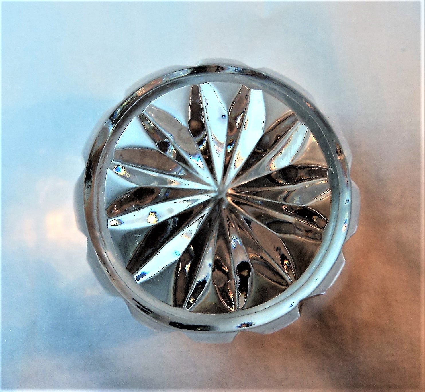 Leaded Crystal Egg Paperweight