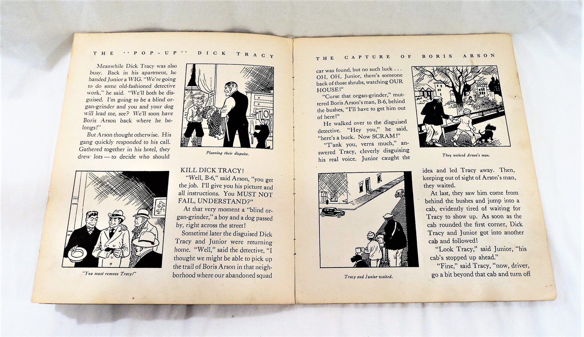 1935 The Pop-Up Dick Tracy Book