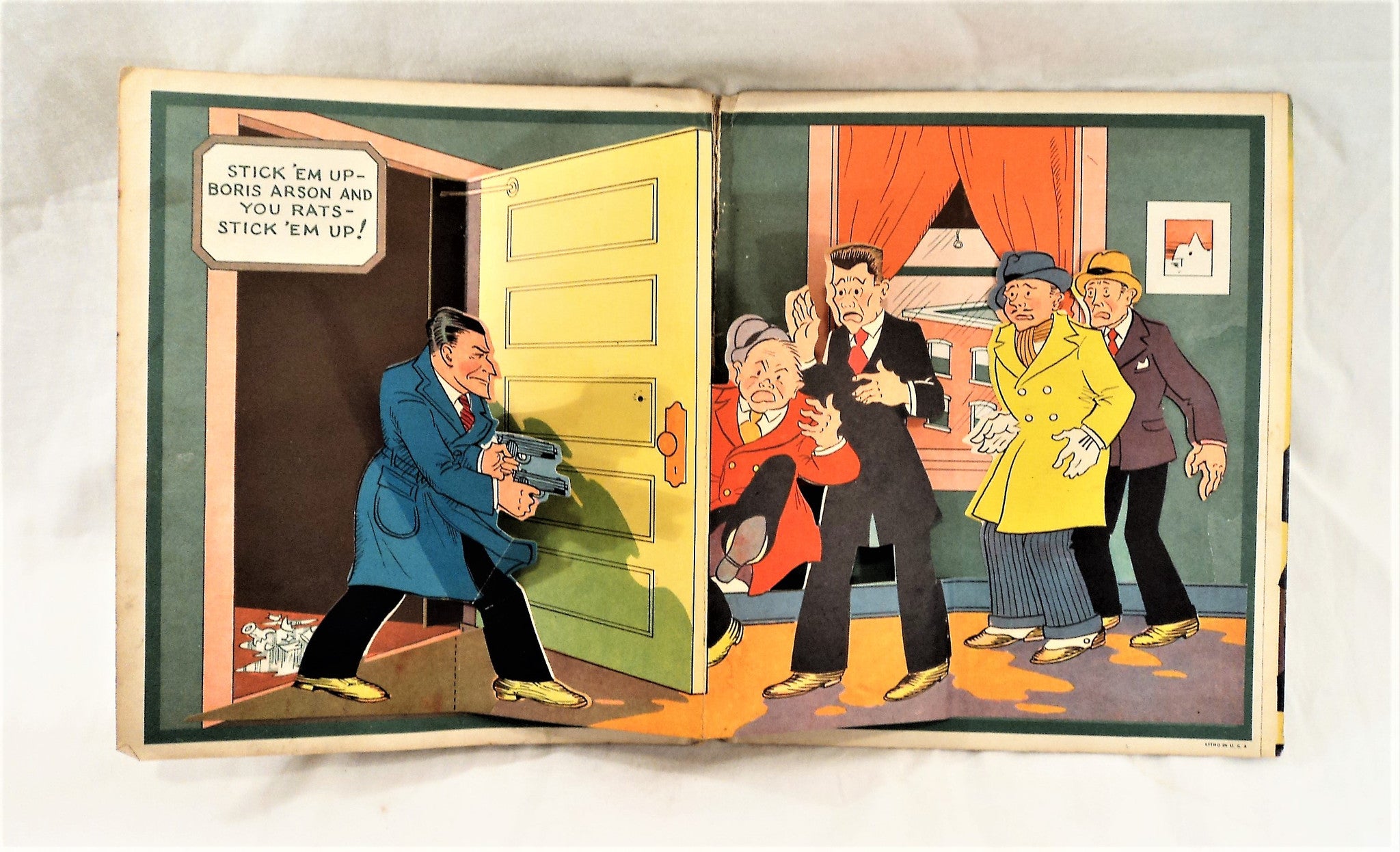 1935 The Pop-Up Dick Tracy Book