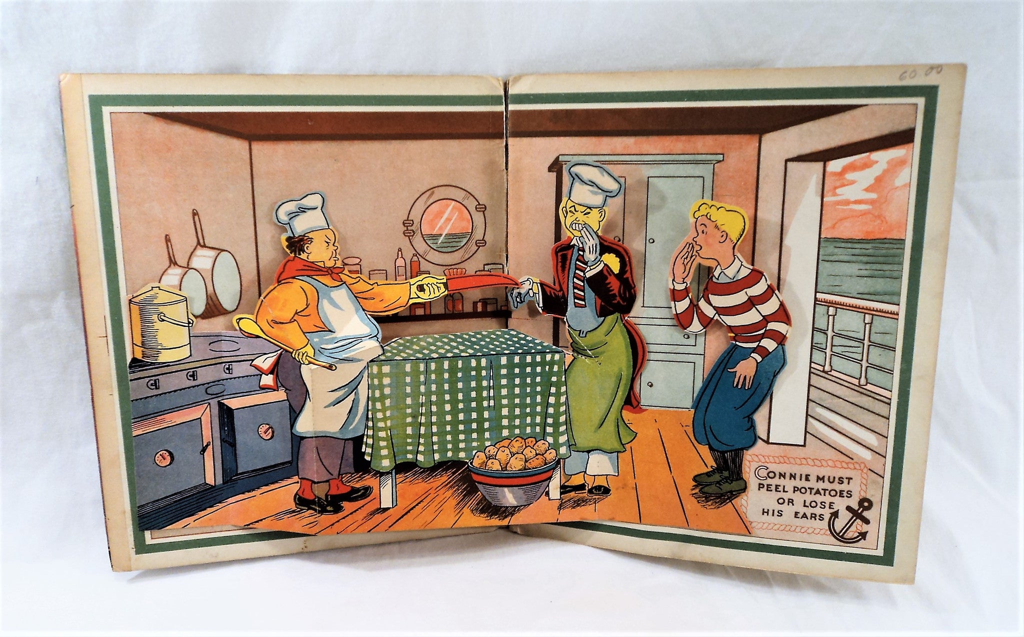 1935 The Pop-Up Terry and The Pirates Book