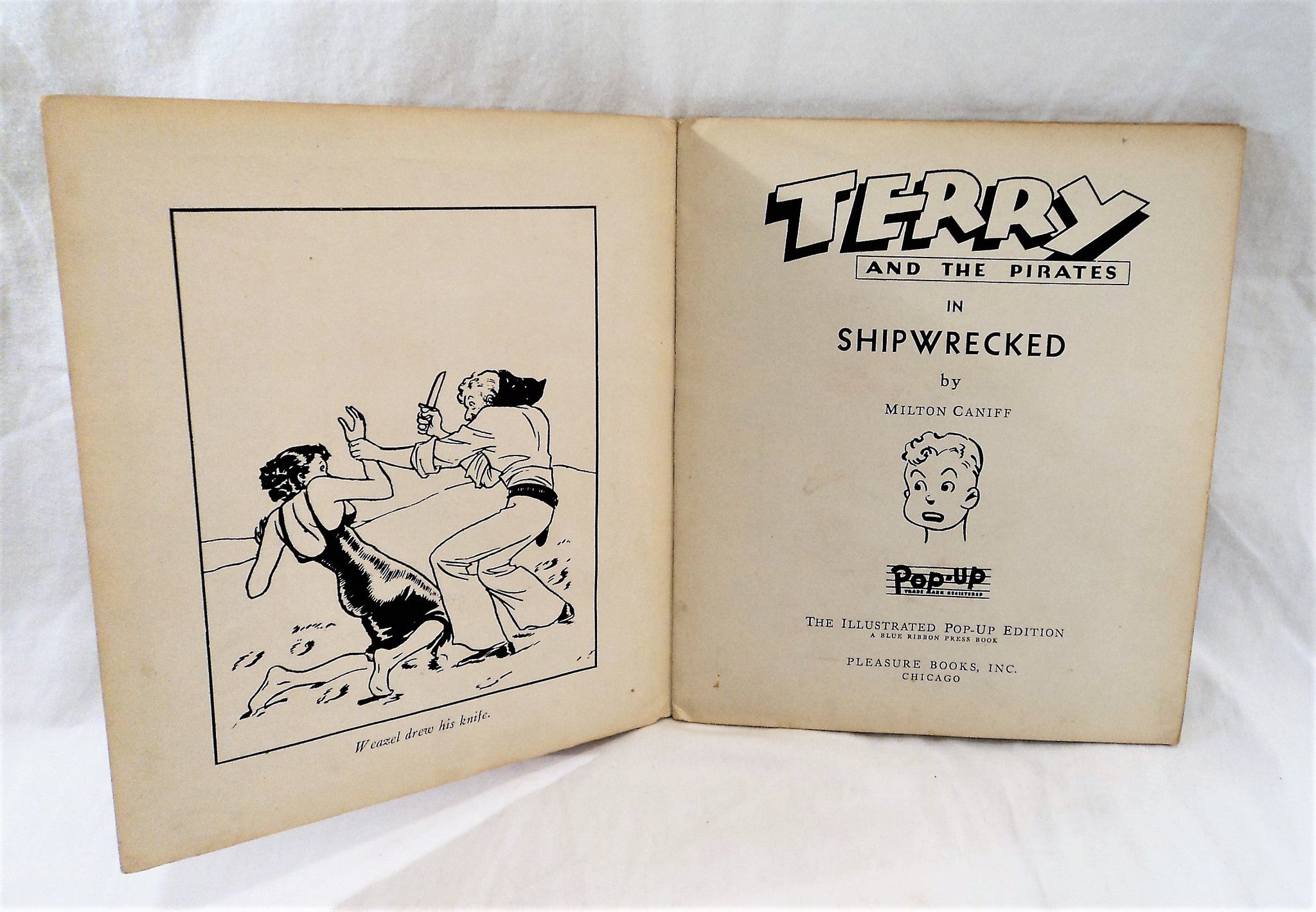 1935 The Pop-Up Terry and The Pirates Book