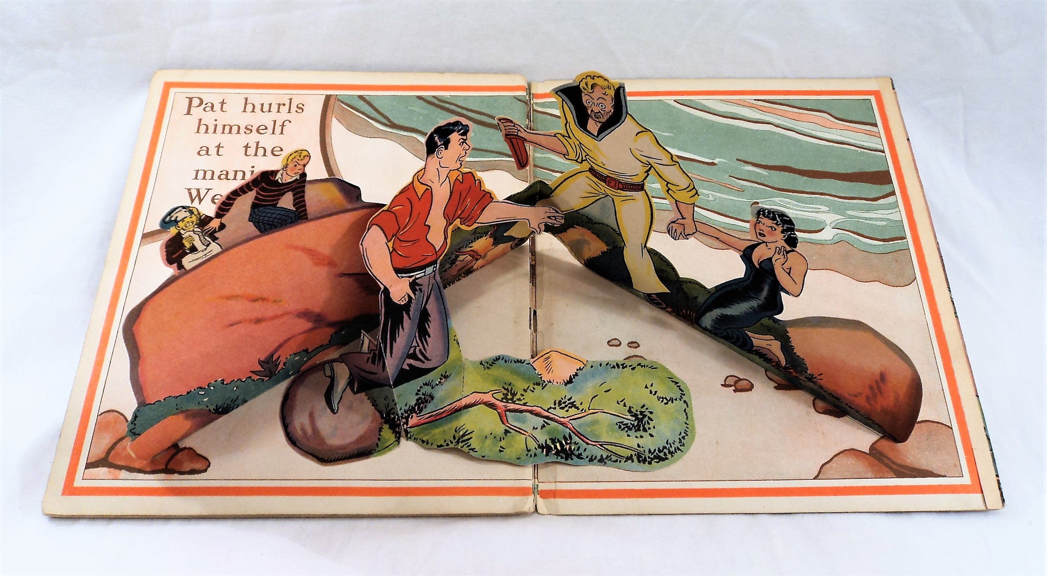 1935 The Pop-Up Terry and The Pirates Book