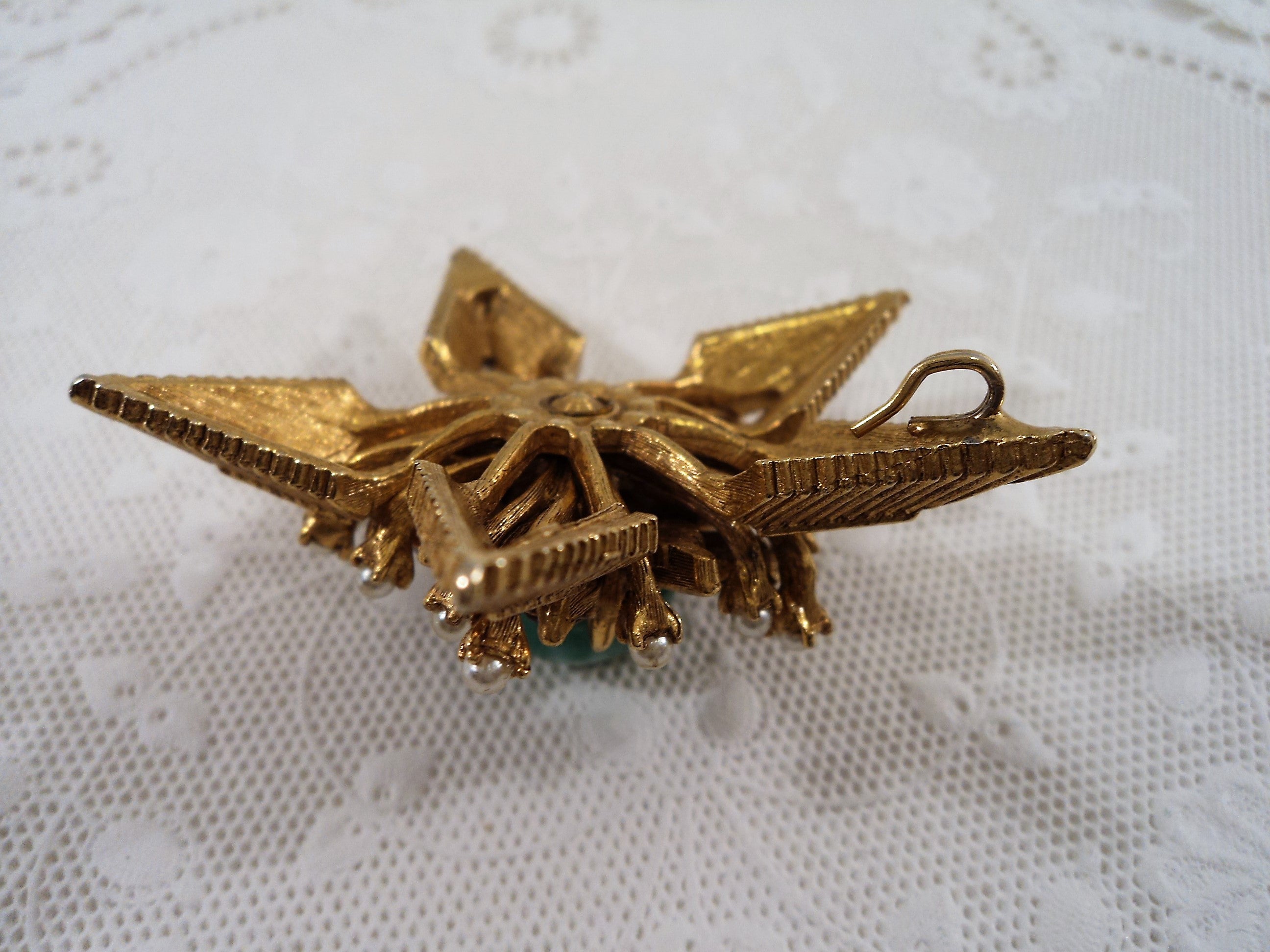 Vintage Florenza Star Pendant