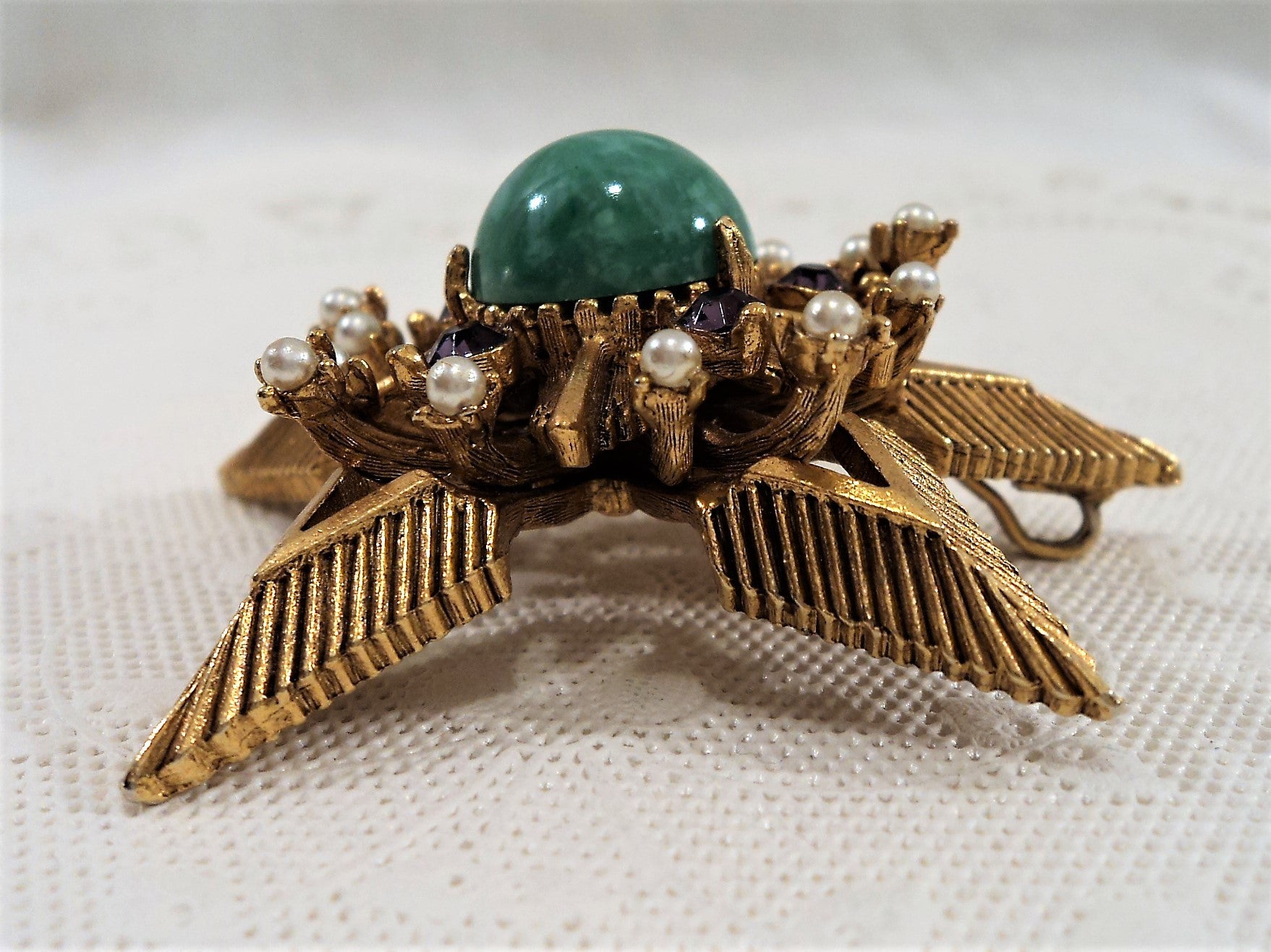 Vintage Florenza Star Pendant