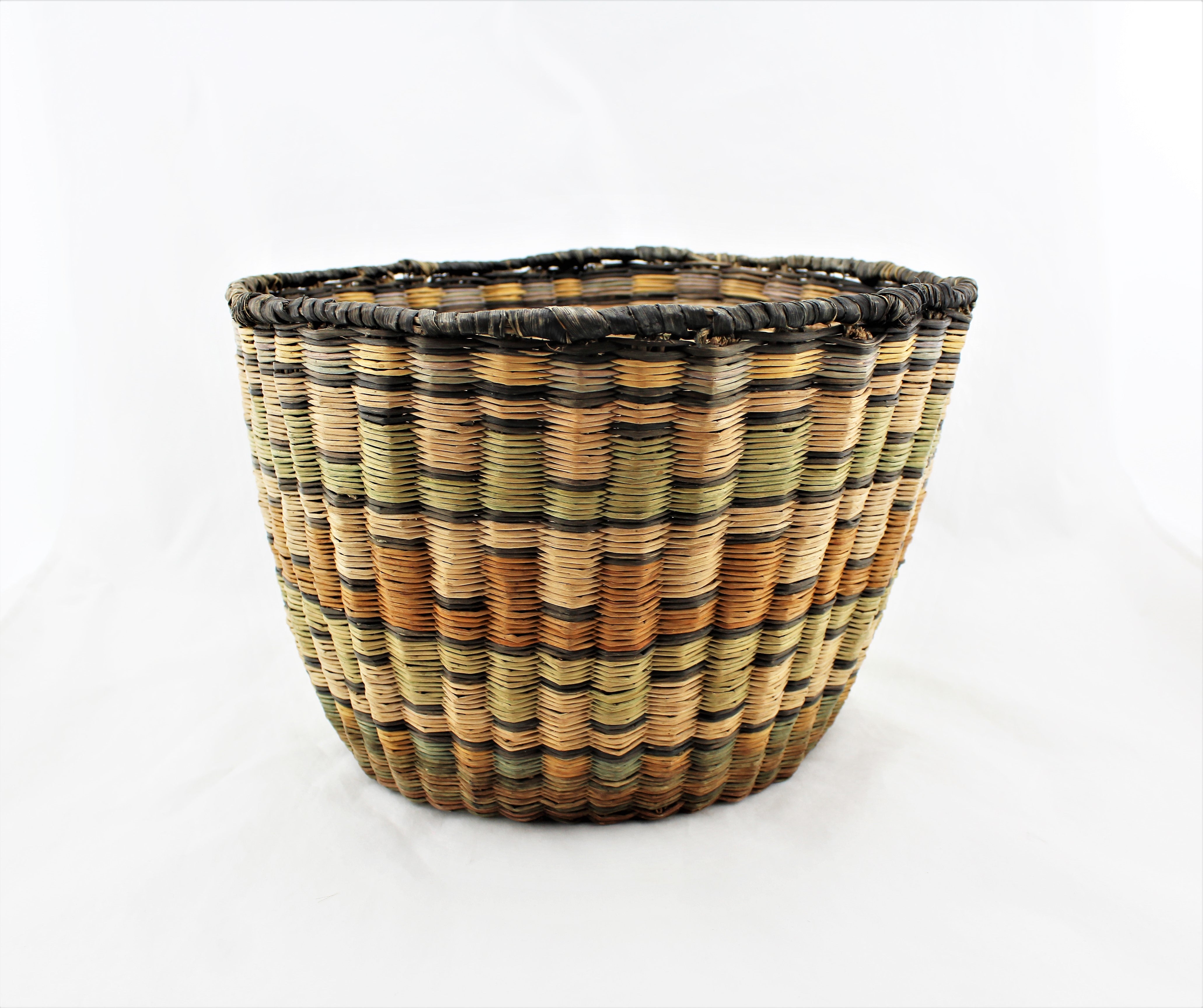 1930s-40s Hopi Wicker Peach Basket