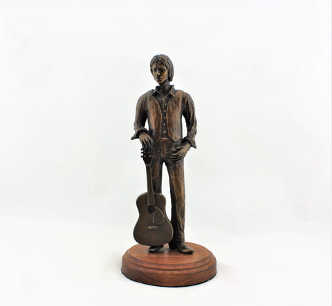 Ron Adamson Bronze Sculpture Standin' on the Corner