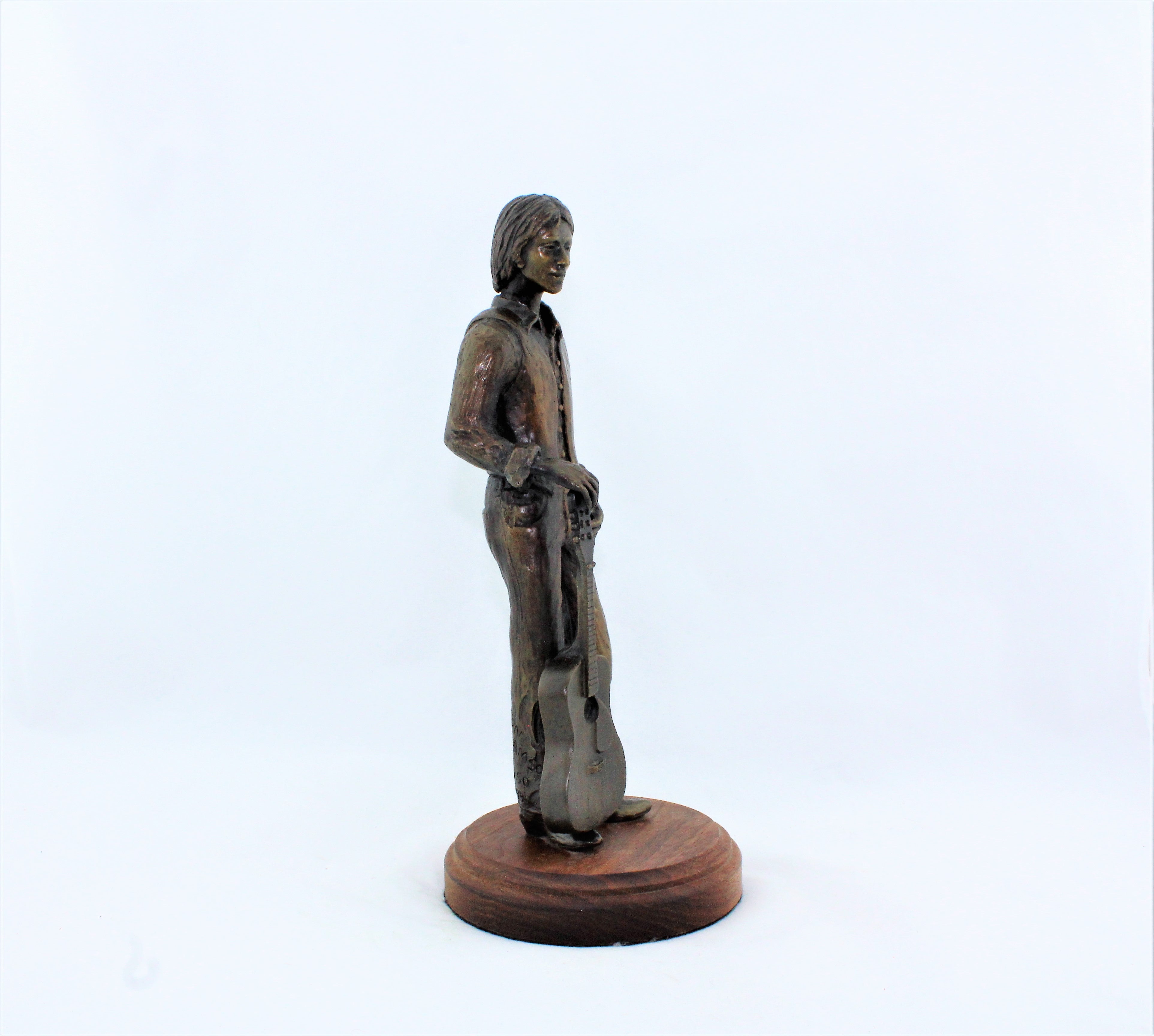 Ron Adamson Bronze Sculpture Standin' on the Corner