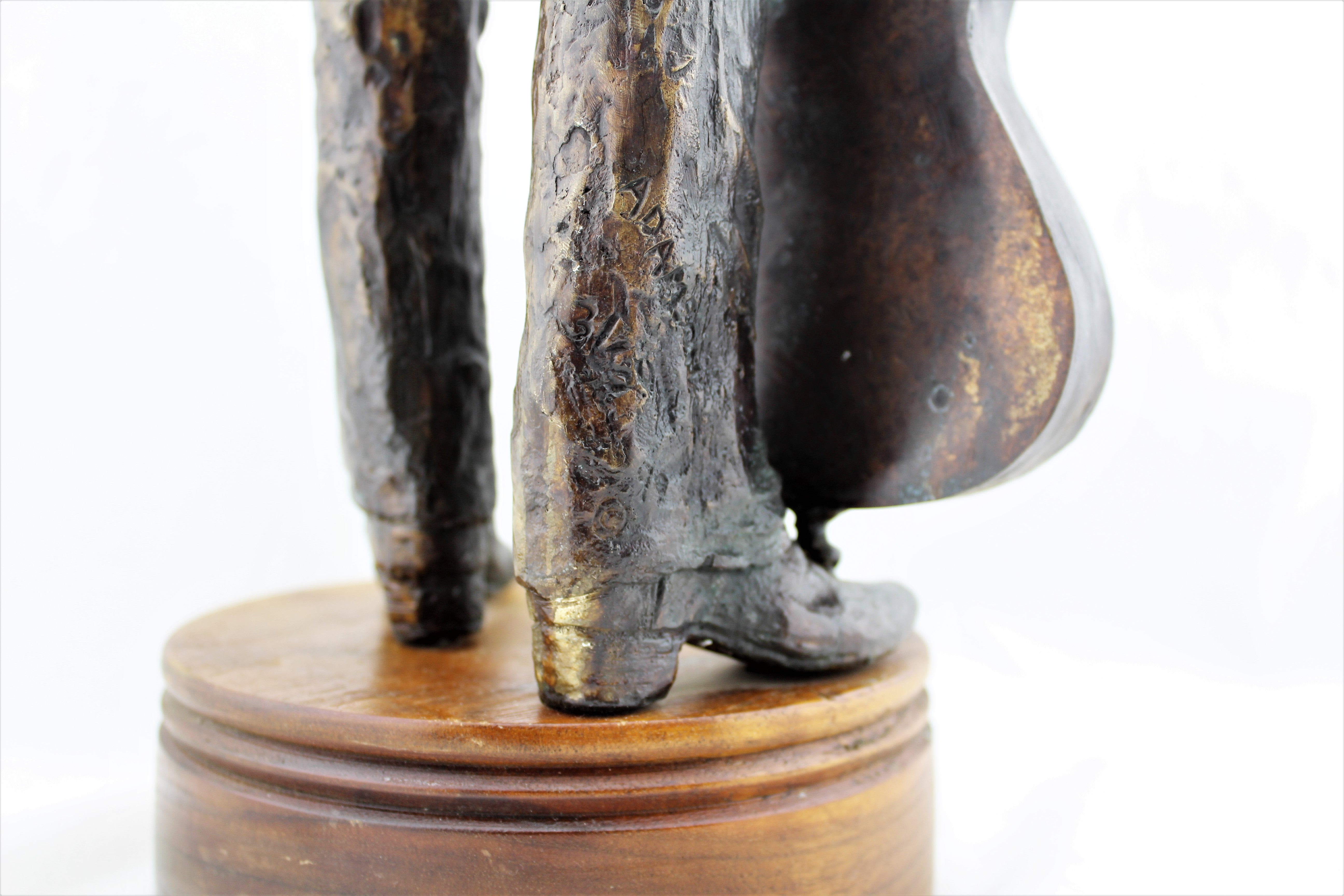 Ron Adamson 1/4 Scale Bronze Sculpture
