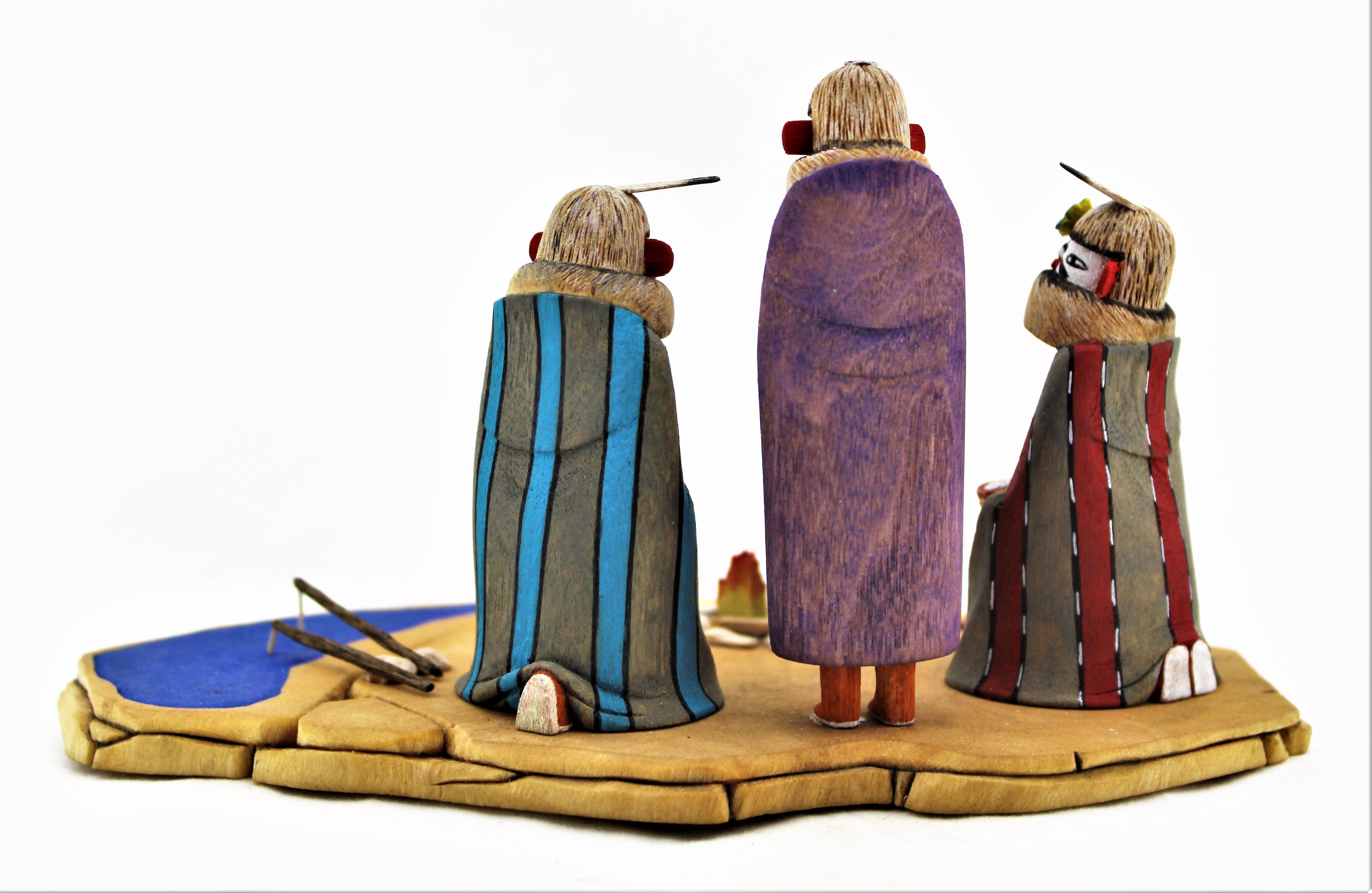 Lawrence Dallas Sr. Huhuwa Kachina Diorama