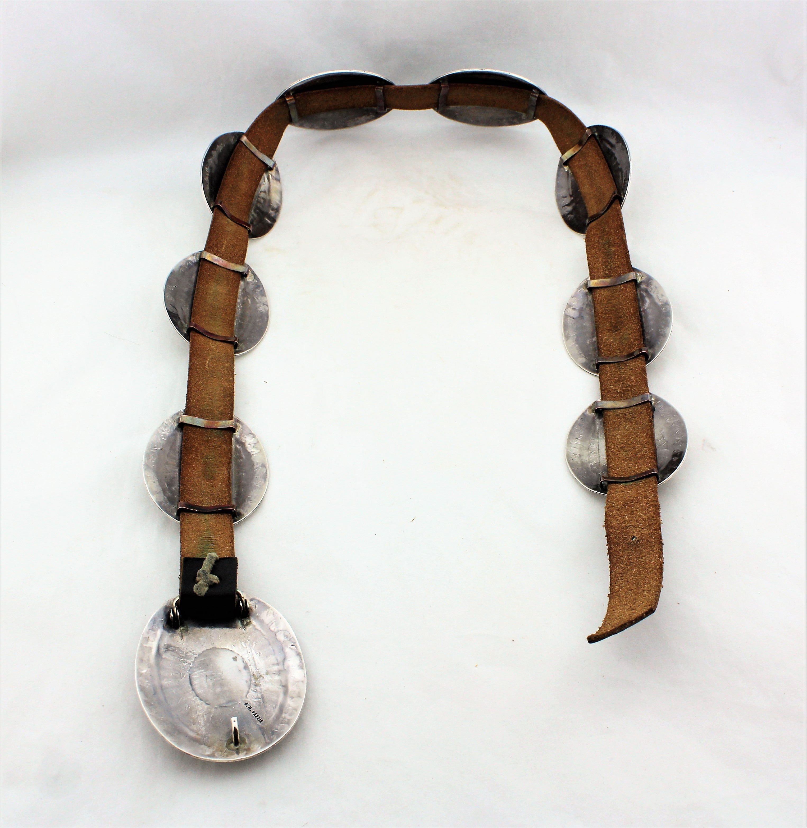 Charlie White Yazzie Concho Belt
