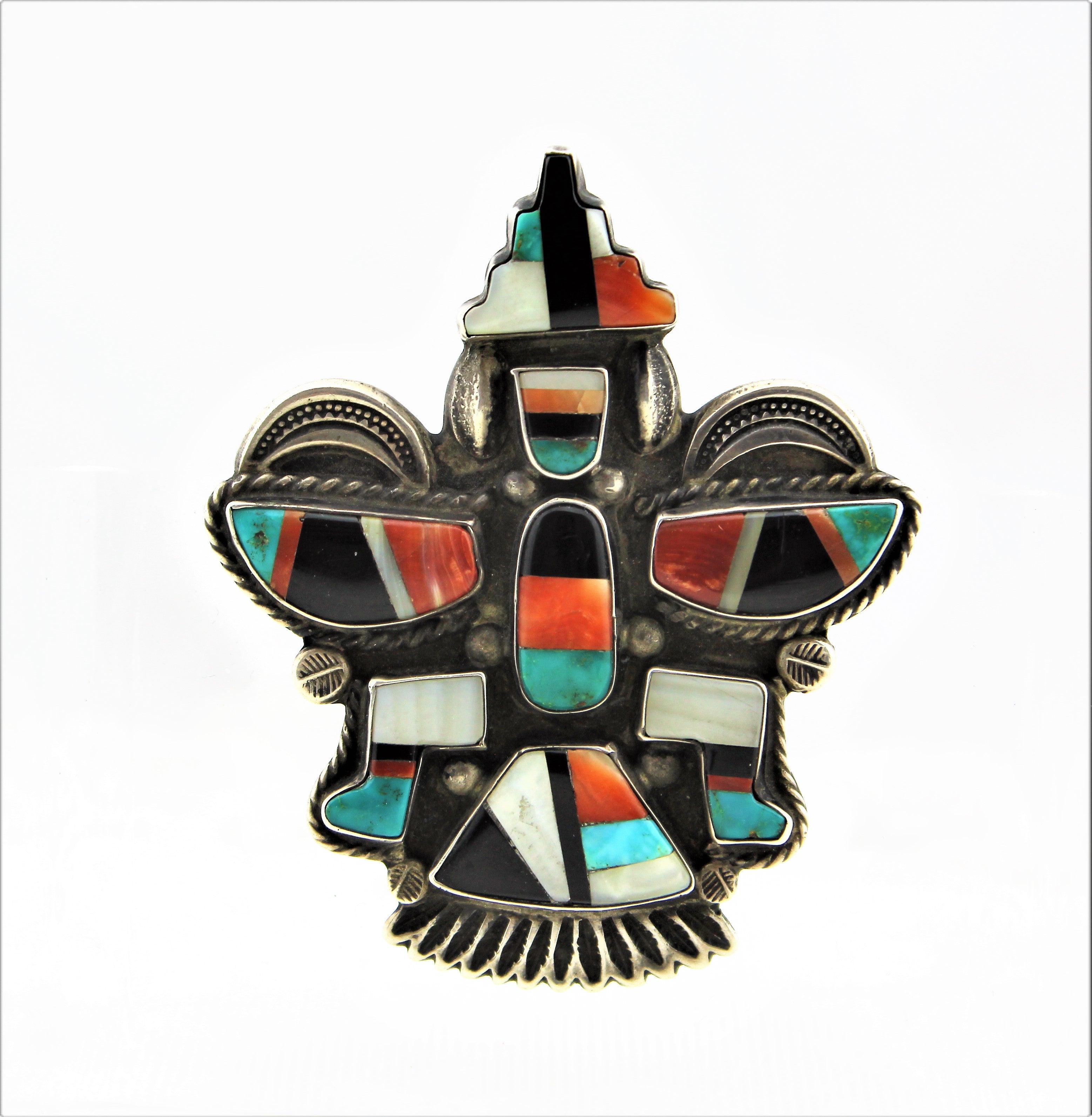 1930s Zuni Knifewing Brooch