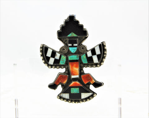 1930s Zuni Knifewing Brooch